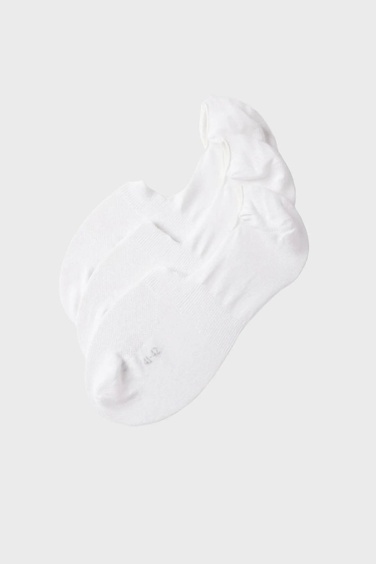 Boss Streç Pamuklu 3 Pack Babet Erkek Çorap 50541442 100 BEYAZ - 4