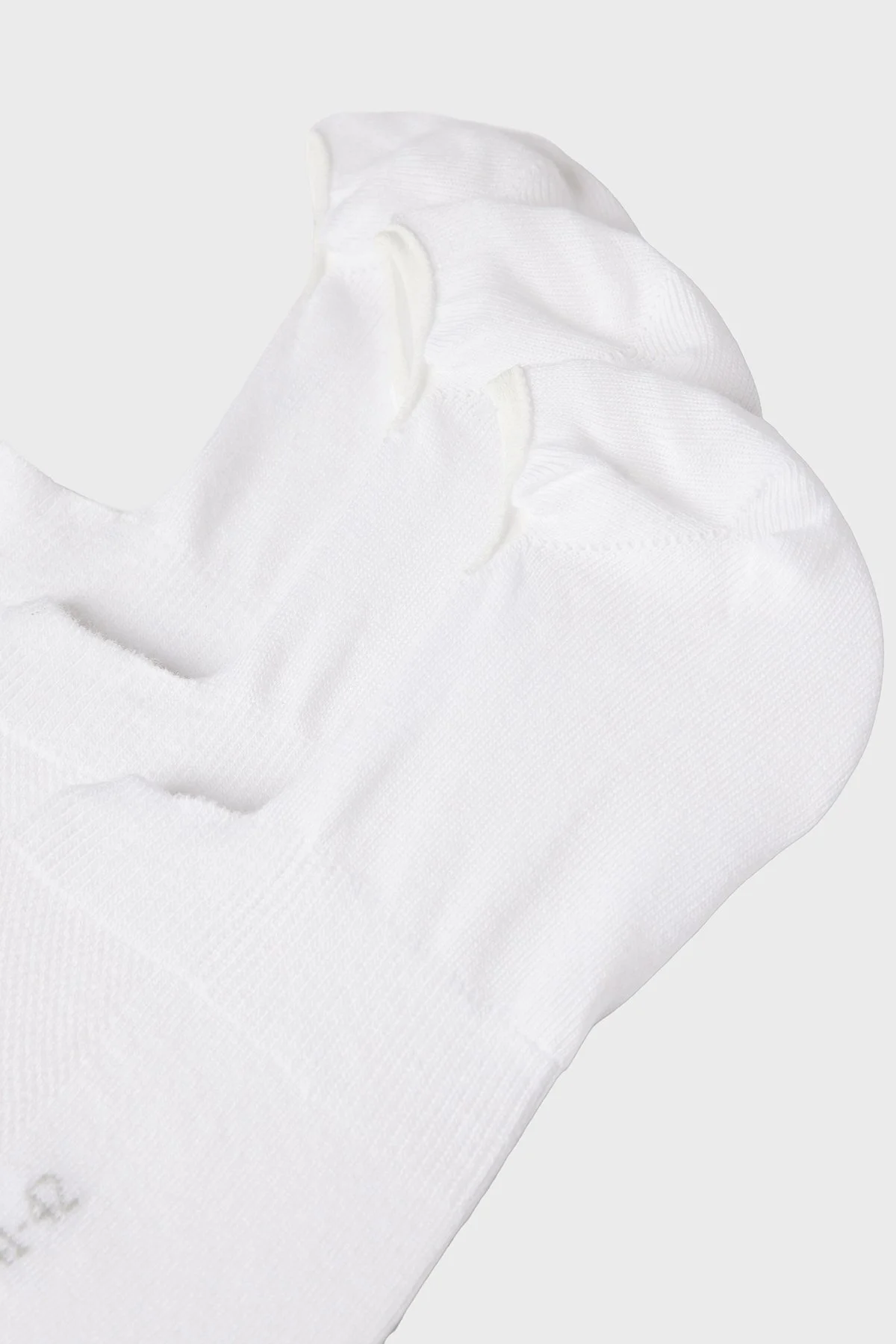 Boss Streç Pamuklu 3 Pack Babet Erkek Çorap 50541442 100 BEYAZ - 2