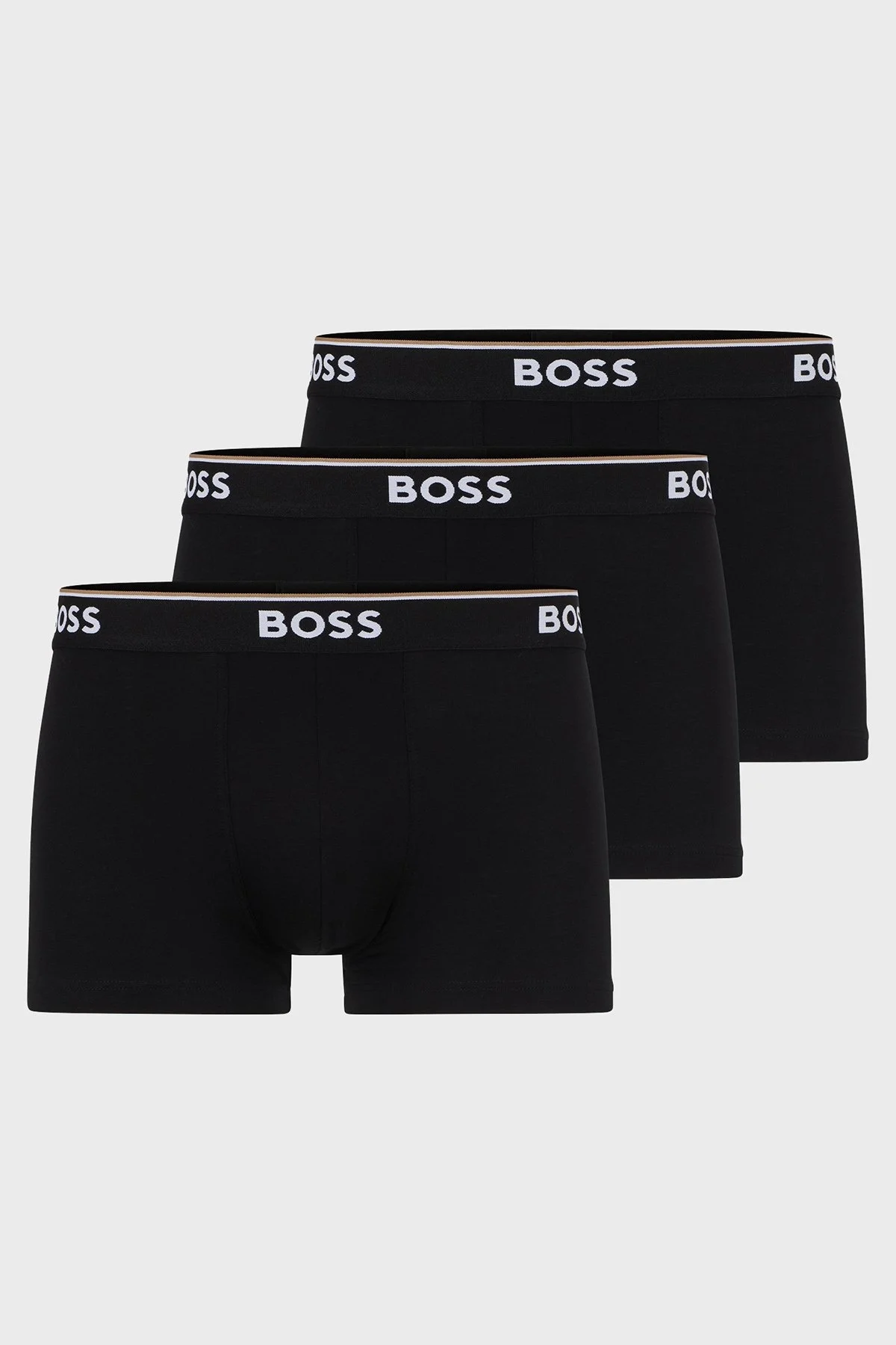 Boss Streç Pamuklu 3 Pack Erkek Boxer 50475274 001 SİYAH - 1