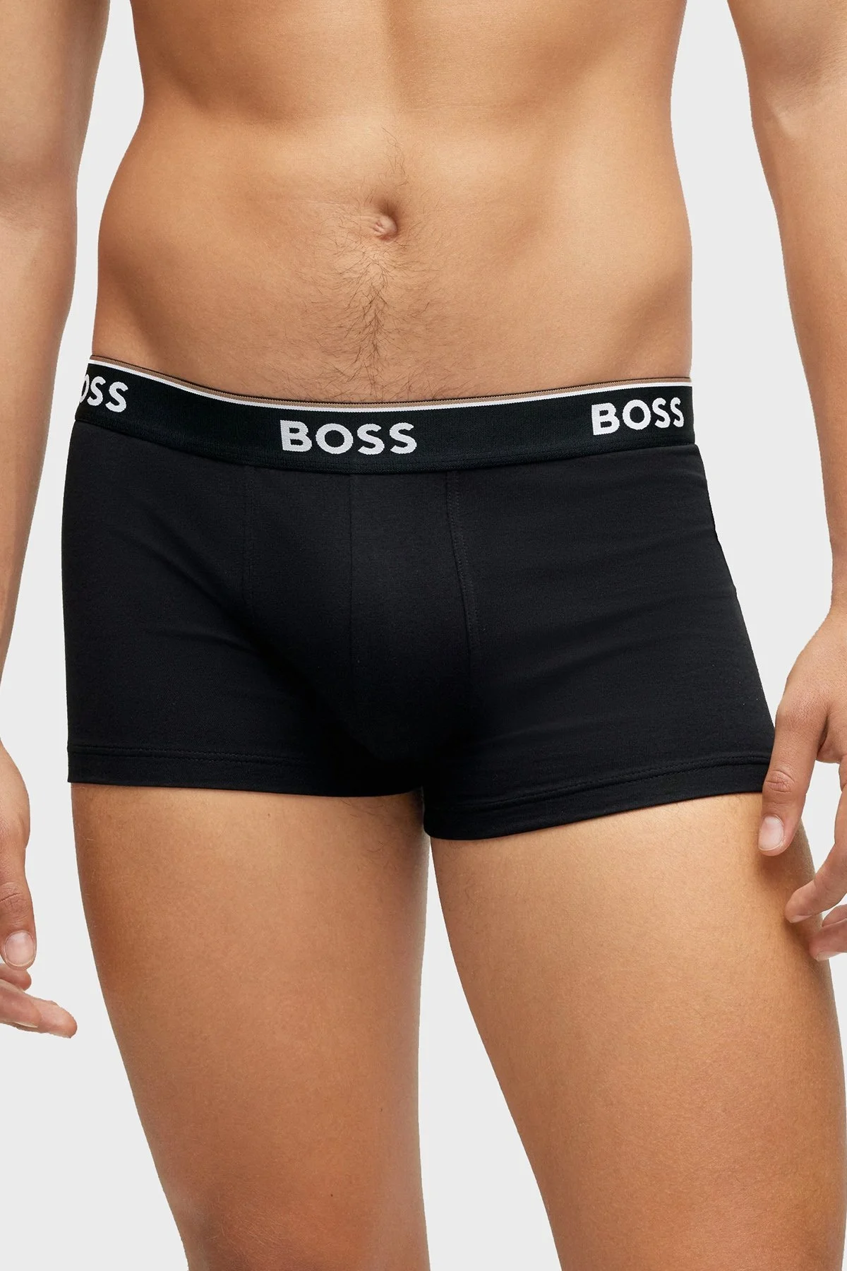 Boss Streç Pamuklu 3 Pack Erkek Boxer 50475274 001 SİYAH - 4