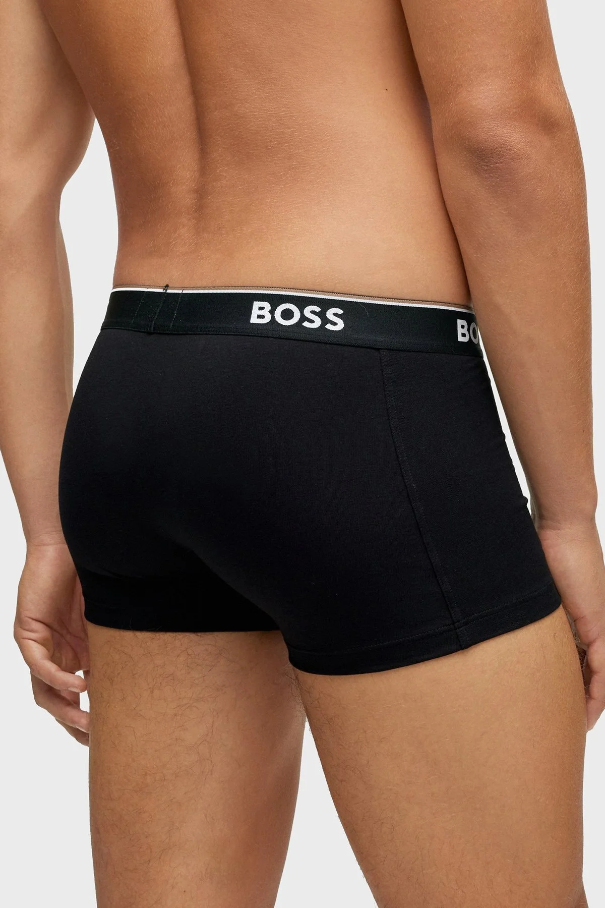 Boss Streç Pamuklu 3 Pack Erkek Boxer 50475274 001 SİYAH - 5