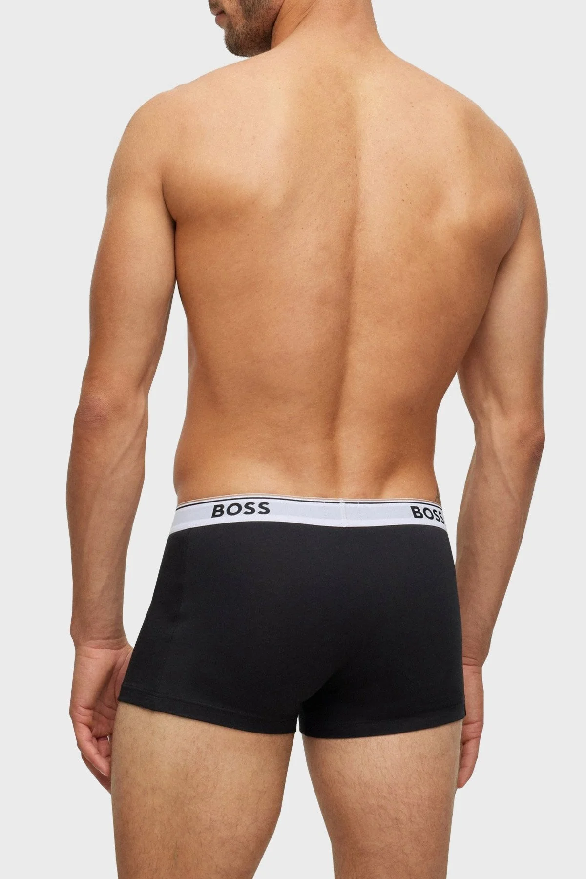 Boss Streç Pamuklu 3 Pack Erkek Boxer 50475274 994 SİYAH - 3