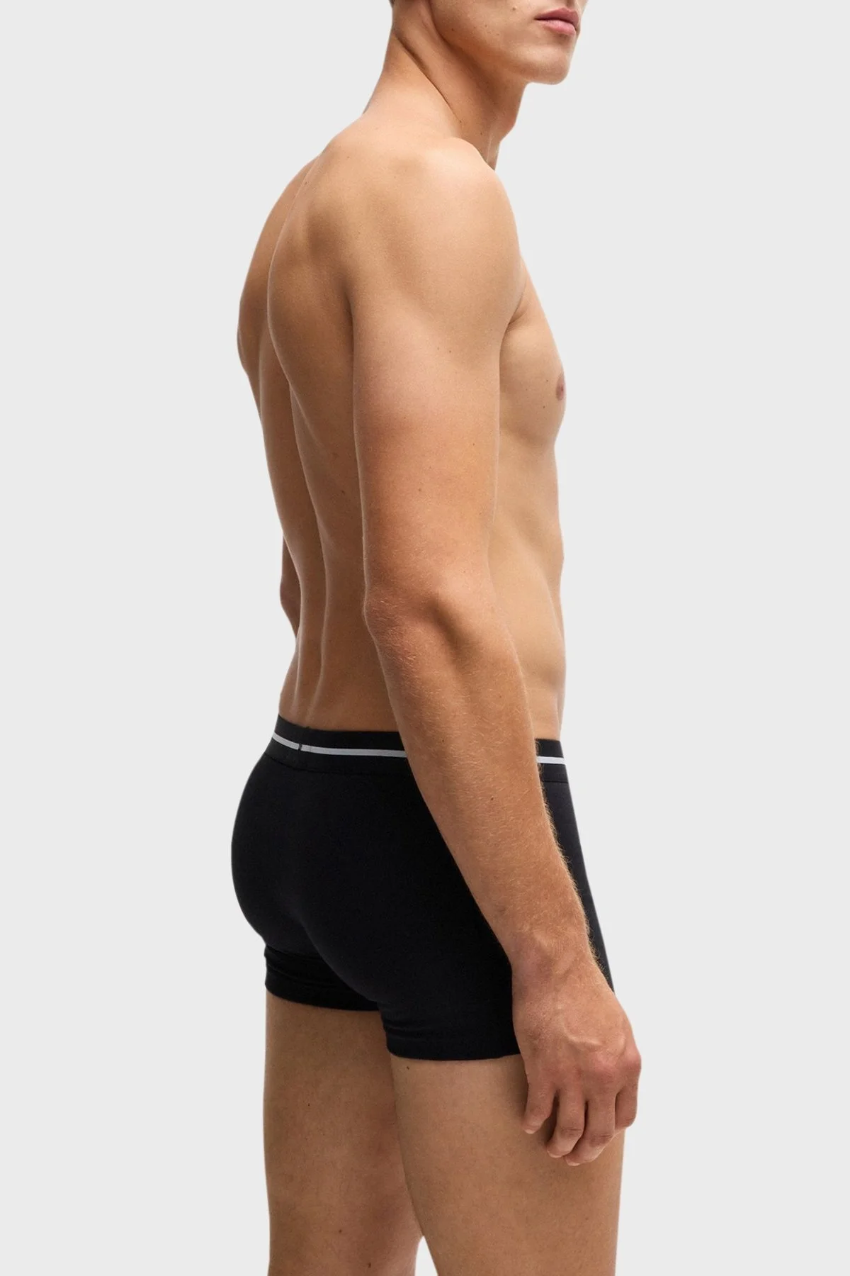 Boss Streç Pamuklu 3 Pack Erkek Boxer 50517836 962 SİYAH - 3