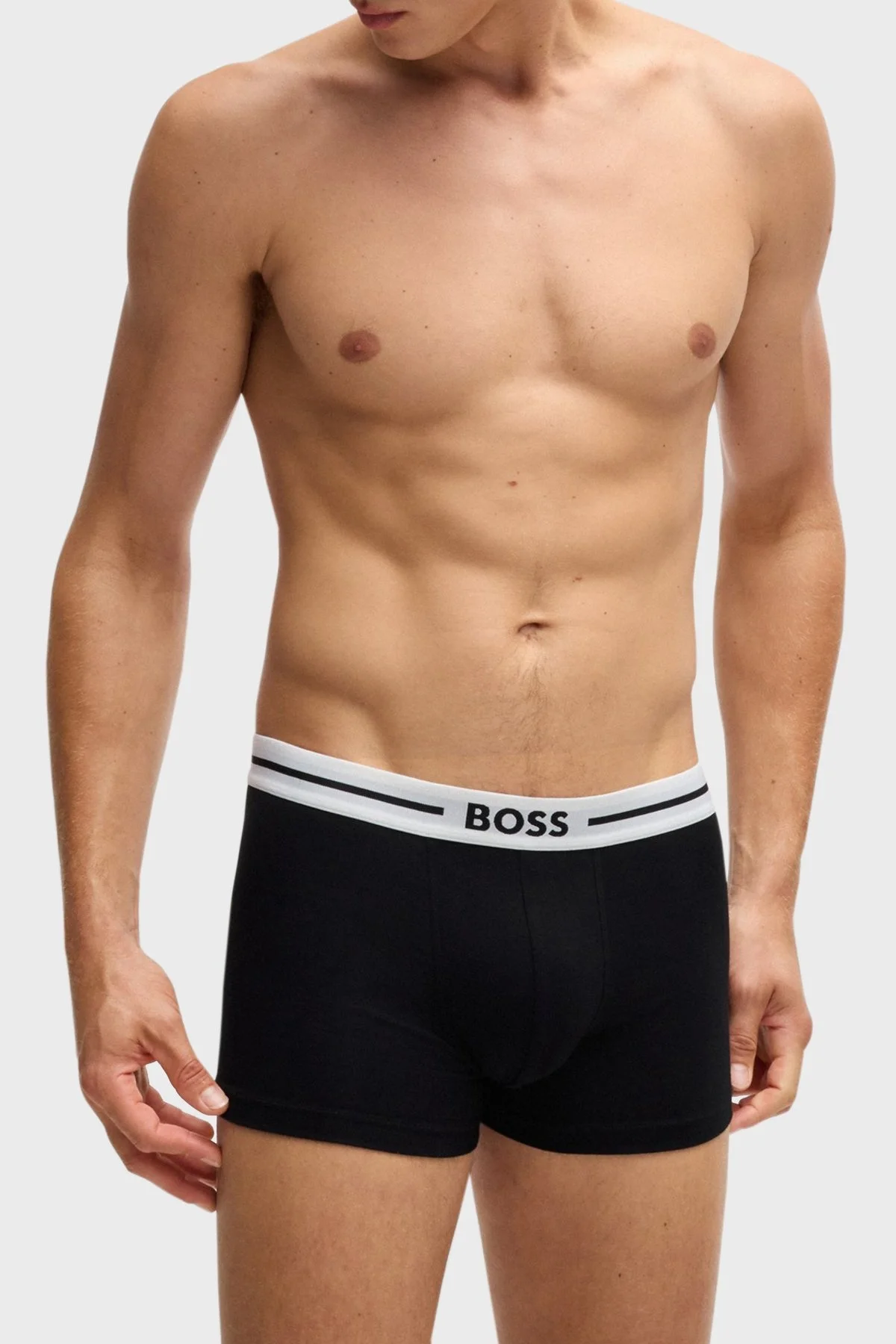 Boss Streç Pamuklu 3 Pack Erkek Boxer 50517836 962 SİYAH - 6