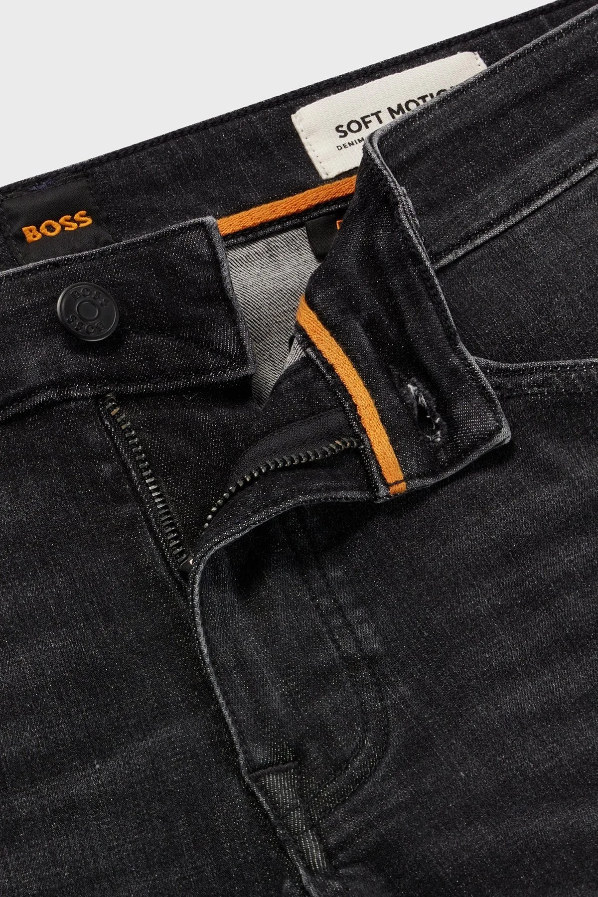 Boss Streç Pamuklu Normal Bel Slim Fit Dar Paça Jeans Erkek Kot Pantolon 50488423 015 SİYAH - 5