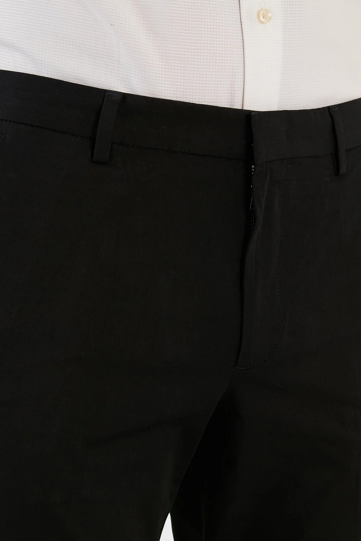 Boss Streç Pamuklu Normal Bel Slim Fit Erkek Pantolon 50452098 001 SİYAH - 5