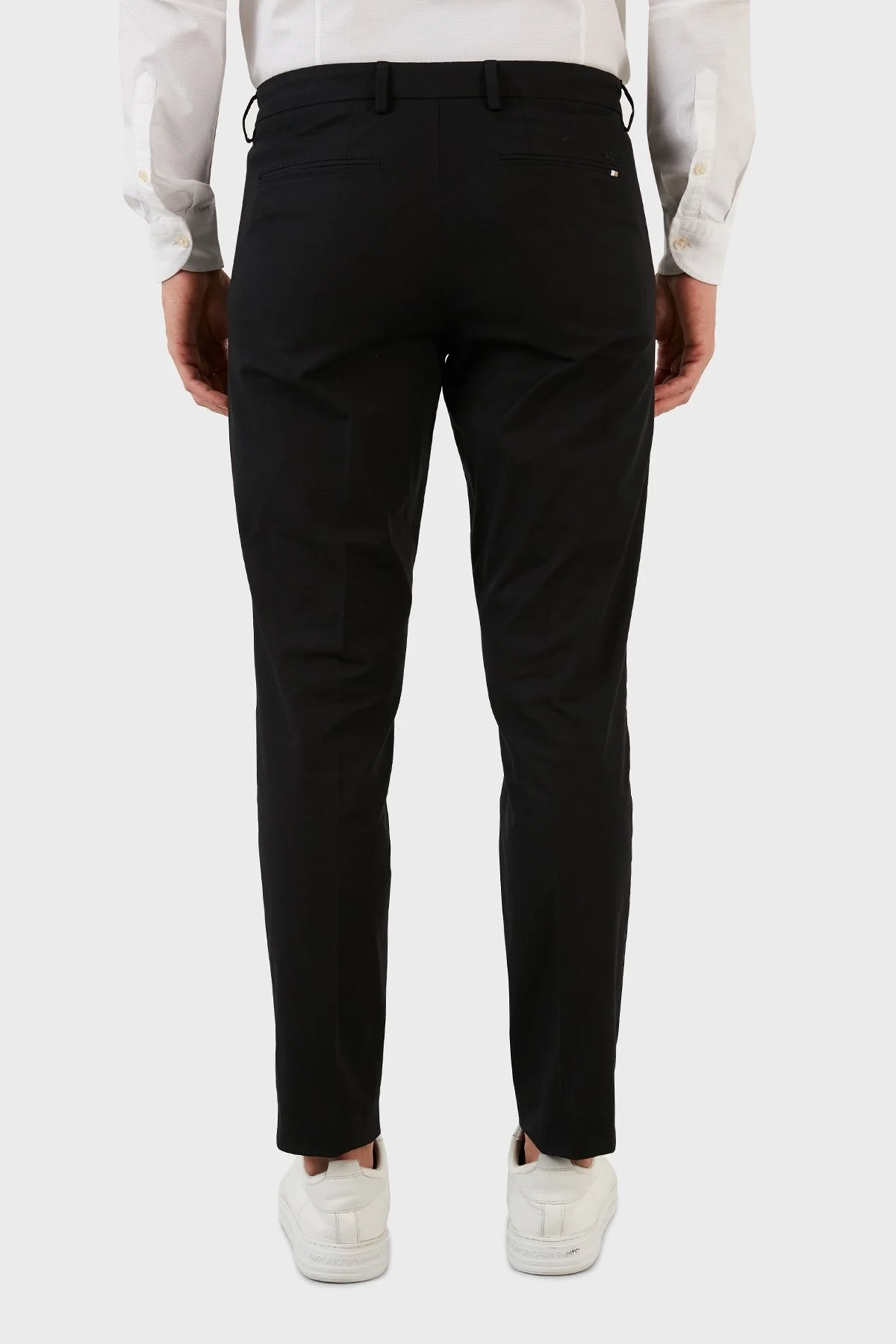 Boss Streç Pamuklu Normal Bel Slim Fit Erkek Pantolon 50452098 001 SİYAH - 6