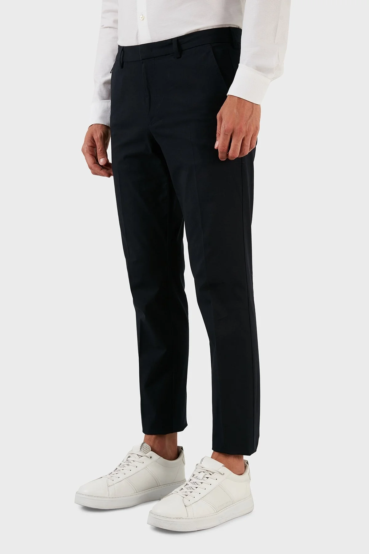 Boss Streç Pamuklu Normal Bel Slim Fit Erkek Pantolon 50452098 404 LACİVERT - 3