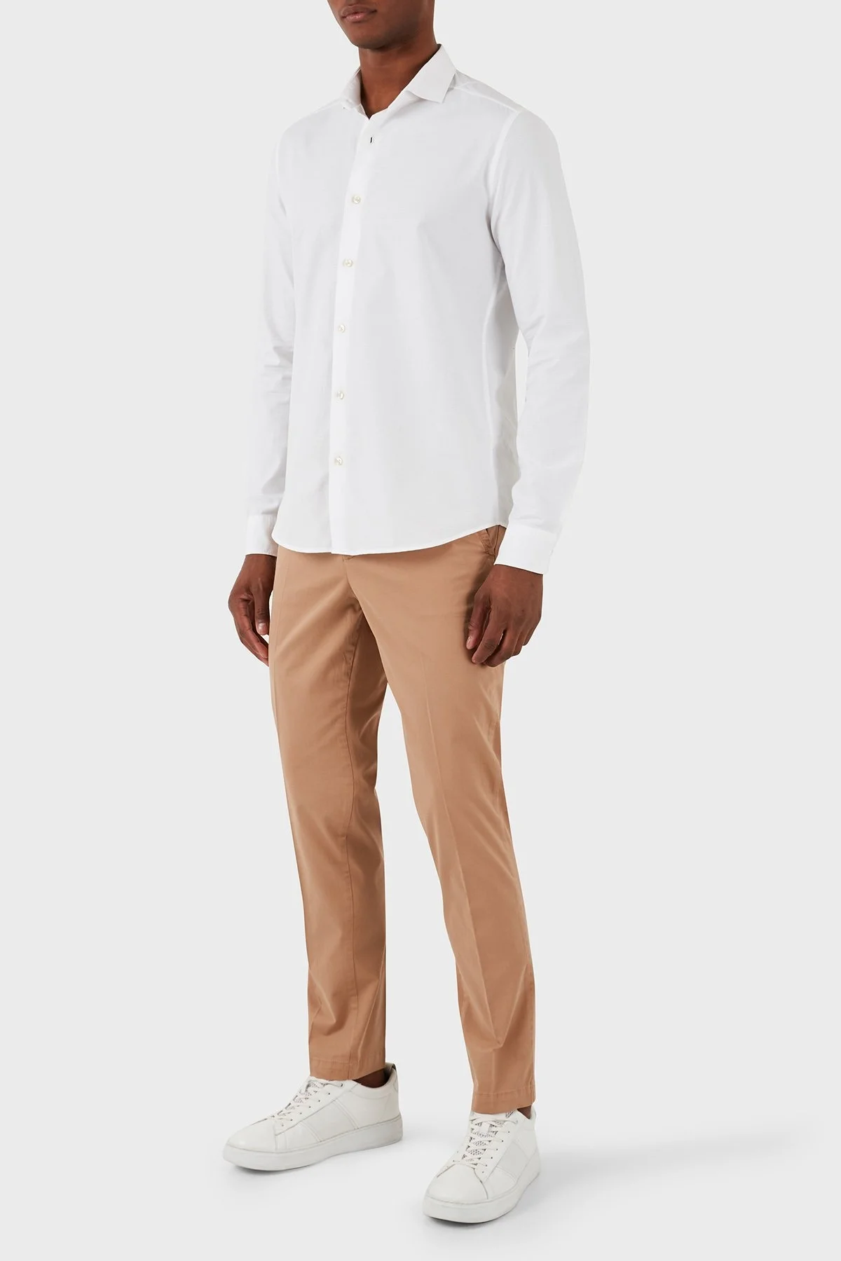 Boss Streç Pamuklu Normal Bel Slim Fit Erkek Pantolon 50505392 260 TABA - 1