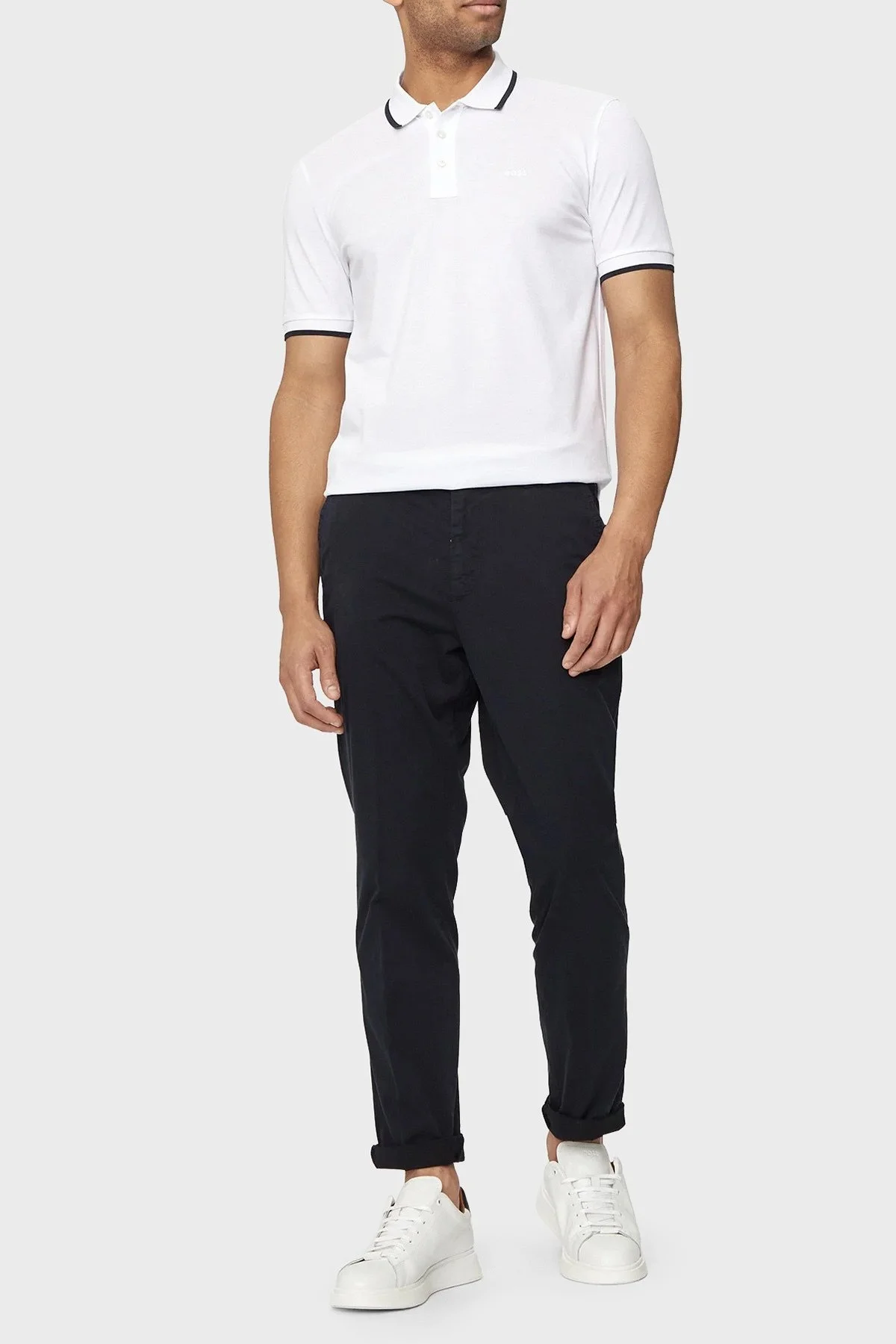 Boss Streç Pamuklu Normal Bel Slim Fit Erkek Pantolon 50505392 404 LACİVERT - 2