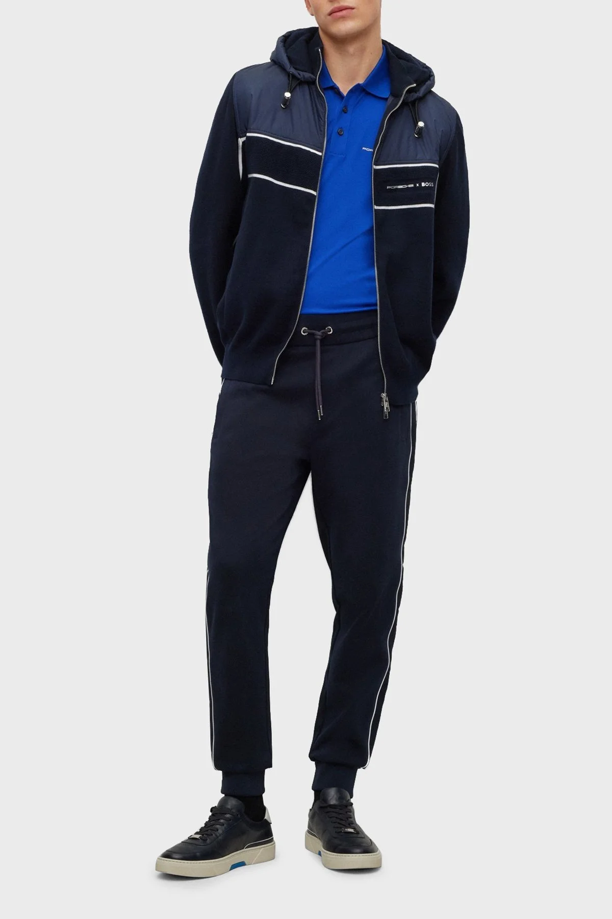 Boss Streç Pamuklu Regular Fit Düğmeli Erkek Polo T Shirt 50486178 433 SAKS - 4