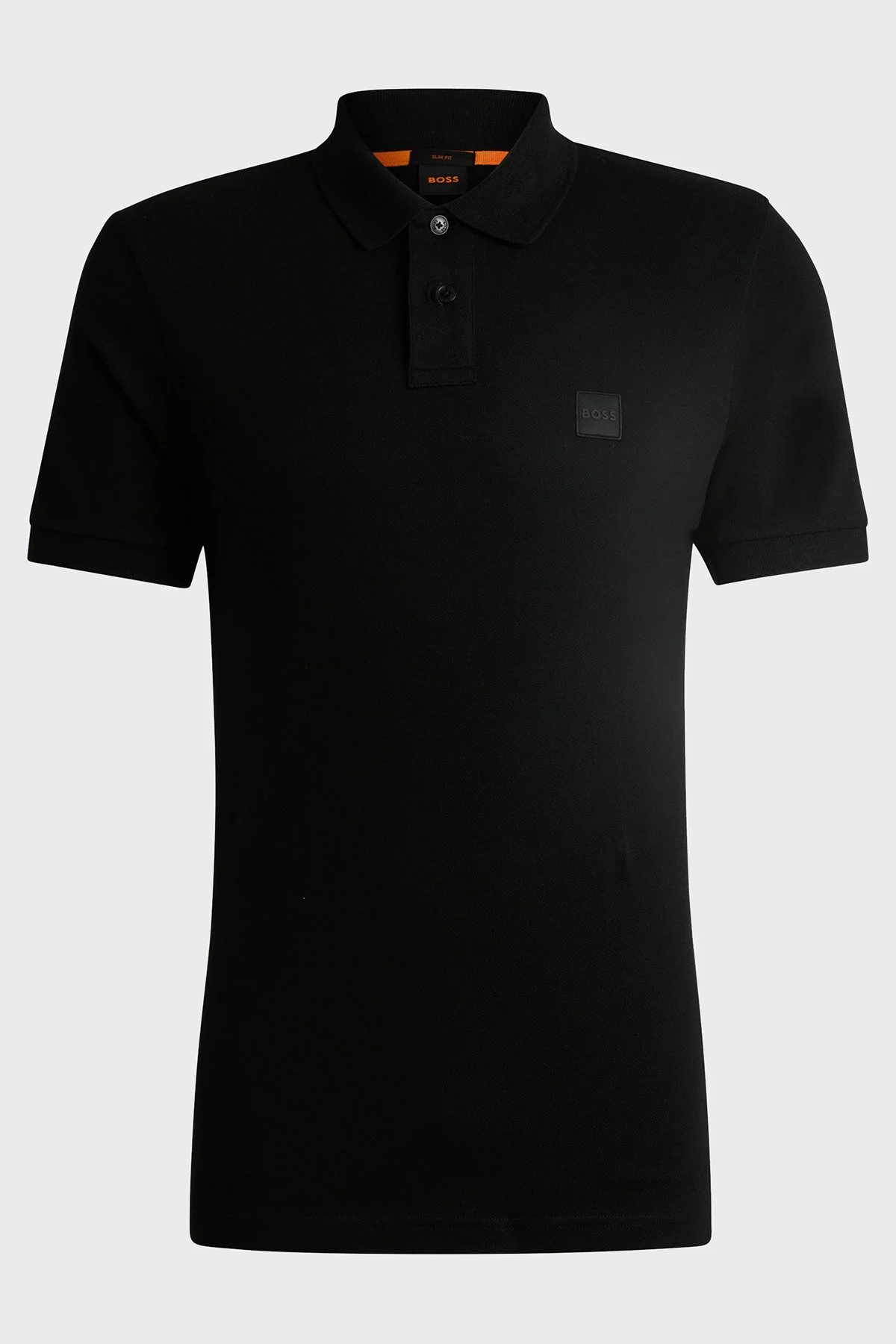 Boss Streç Pamuklu Slim Fit Düğmeli Erkek Polo Yaka T Shirt 50507803 001 SİYAH - 5