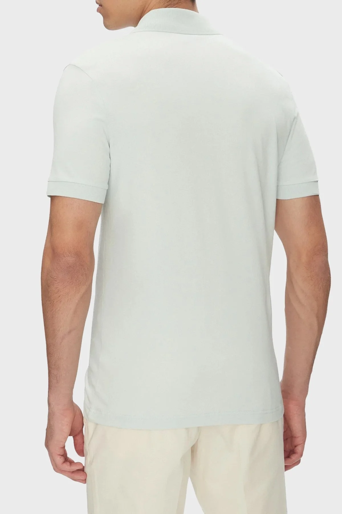 Boss Streç Pamuklu Slim Fit Düğmeli Erkek Polo Yaka T Shirt 50507803 474 MİNT - 8