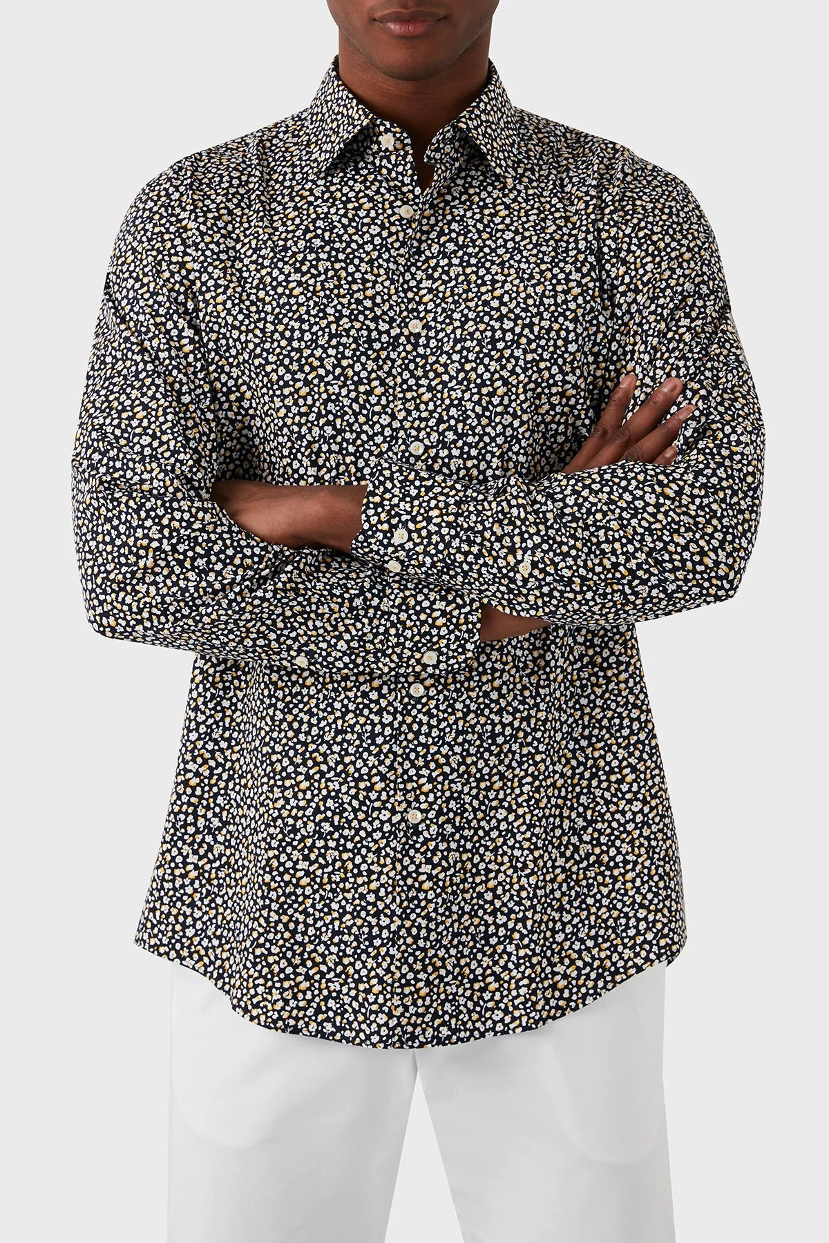 Boss Streç Pamuklu Slim Fit Erkek Gömlek 50512664 705 LACİVERT - 2
