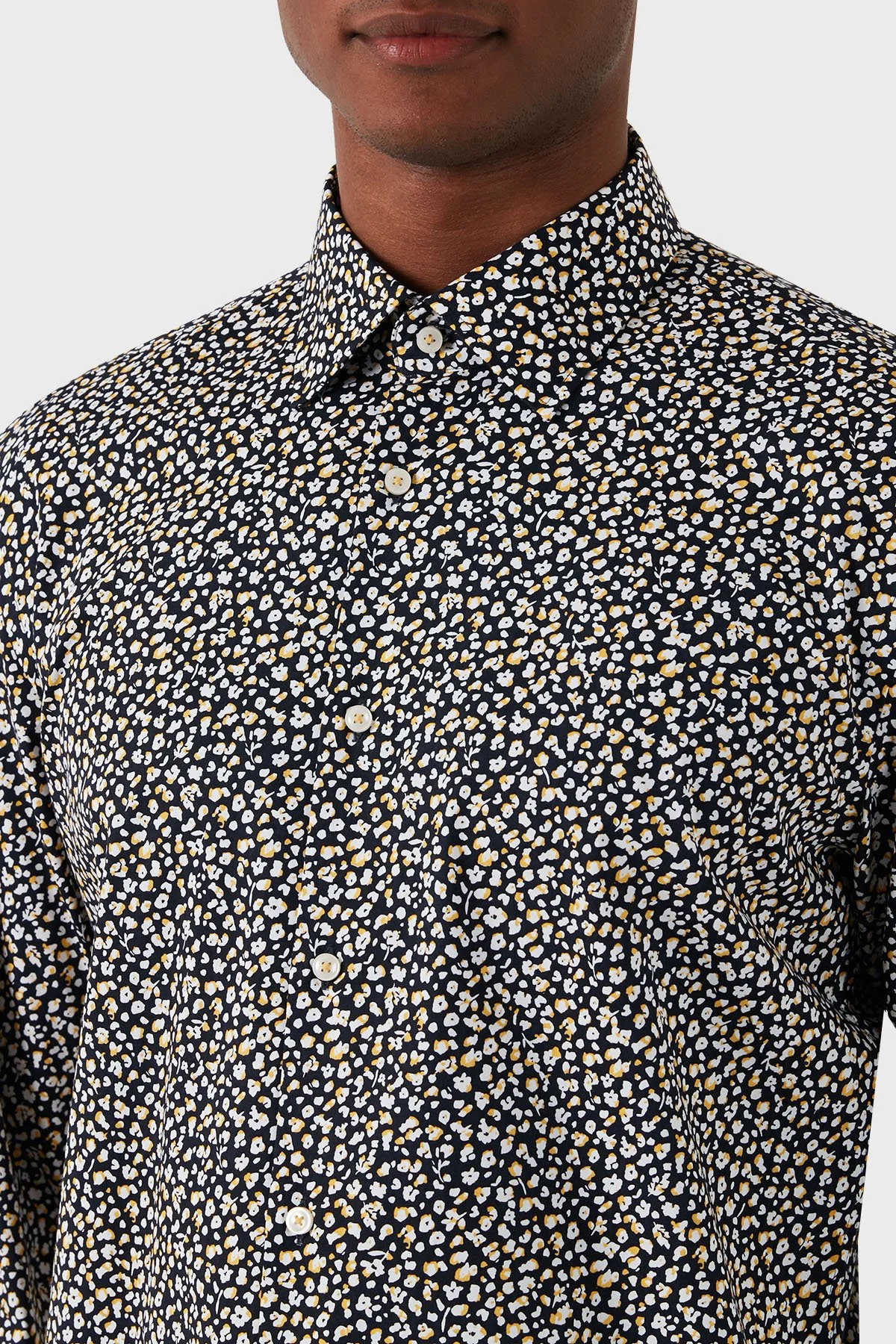 Boss Streç Pamuklu Slim Fit Erkek Gömlek 50512664 705 LACİVERT - 6