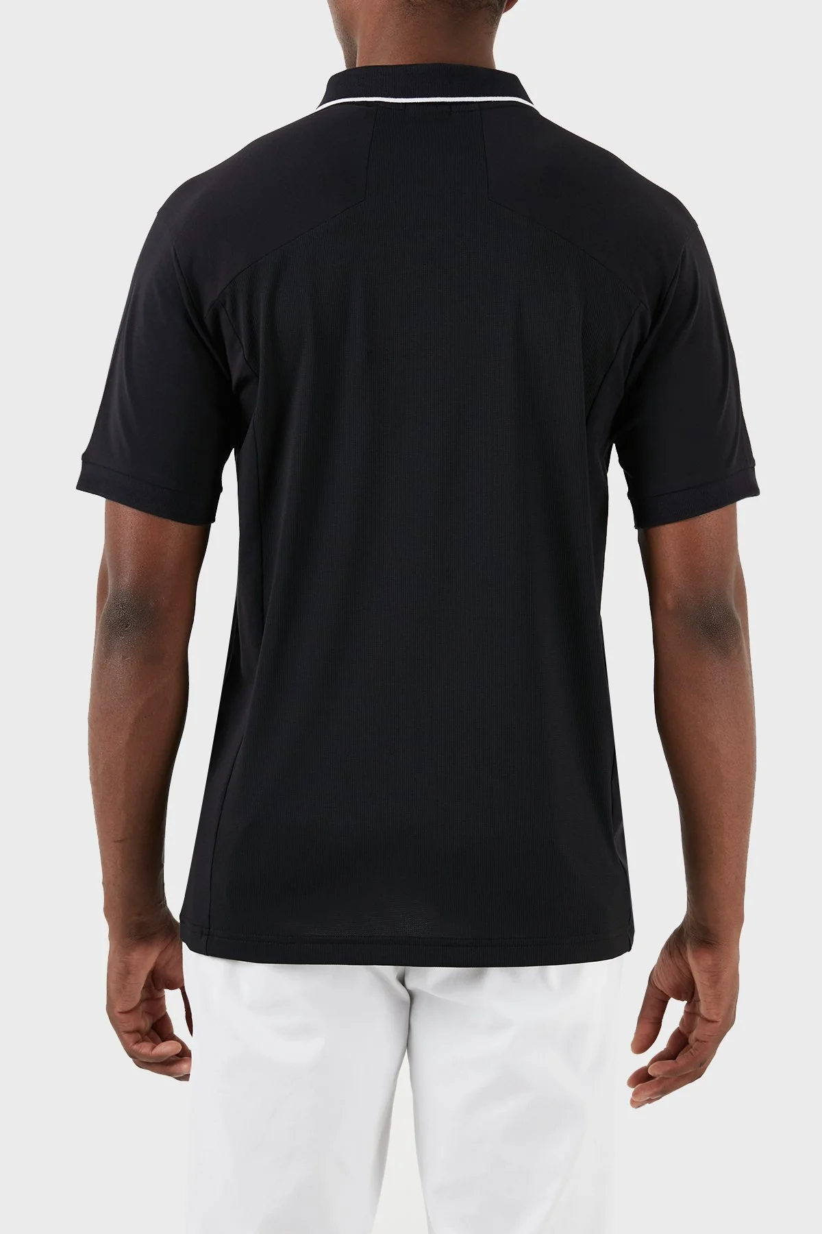 Boss Streç Pamuklu Slim Fit Erkek Polo Yaka T Shirt 50505800 001 SİYAH - 3