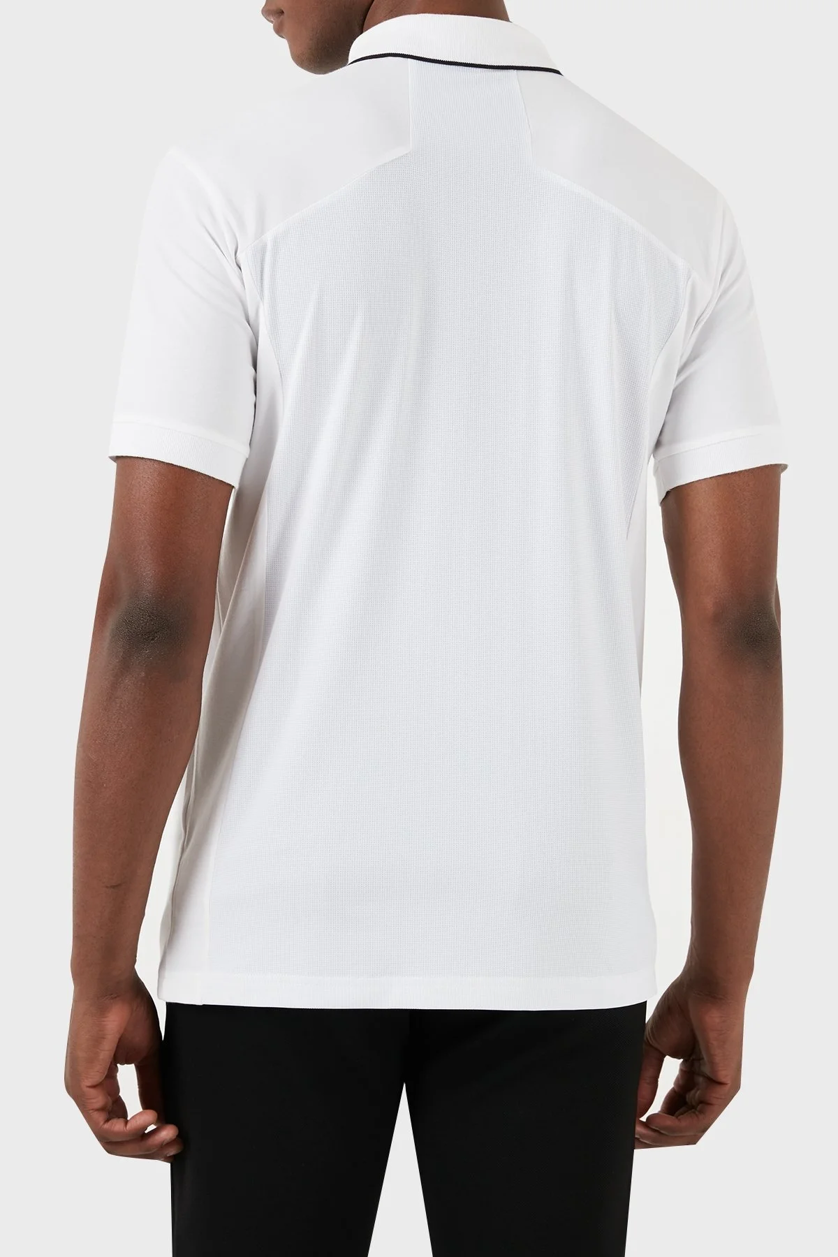 Boss Streç Pamuklu Slim Fit Erkek Polo Yaka T Shirt 50505800 100 BEYAZ - 9