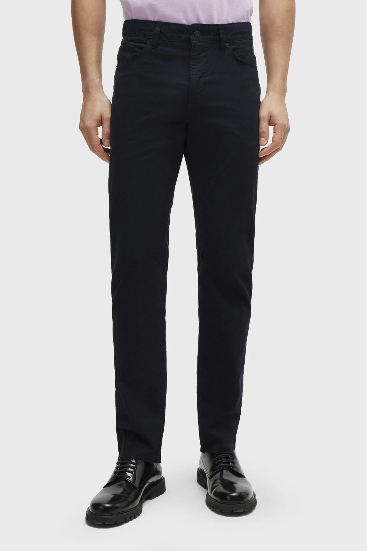 Boss Streç Pamuklu Slim Fit Jeans Erkek Kot Pantolon 50505445 404 LACİVERT - 2