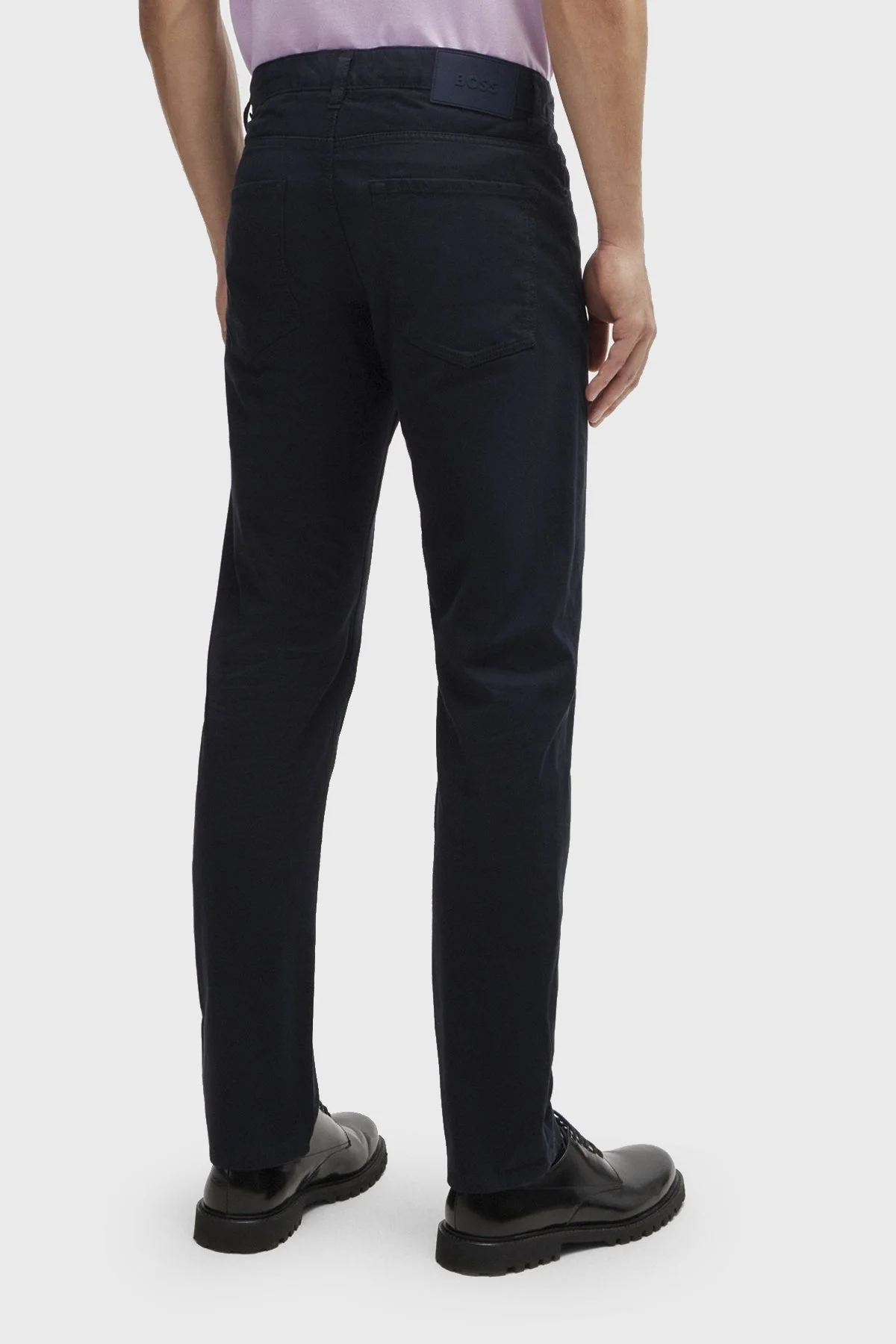 Boss Streç Pamuklu Slim Fit Jeans Erkek Kot Pantolon 50505445 404 LACİVERT - 4