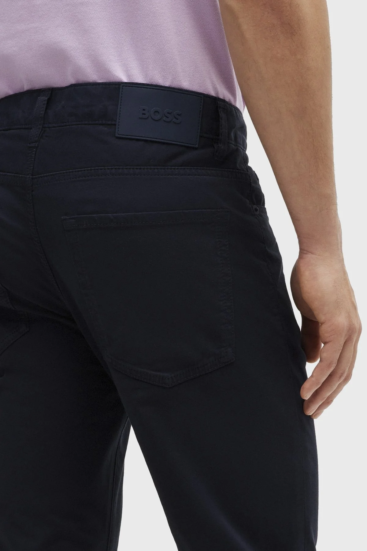 Boss Streç Pamuklu Slim Fit Jeans Erkek Kot Pantolon 50505445 404 LACİVERT - 5