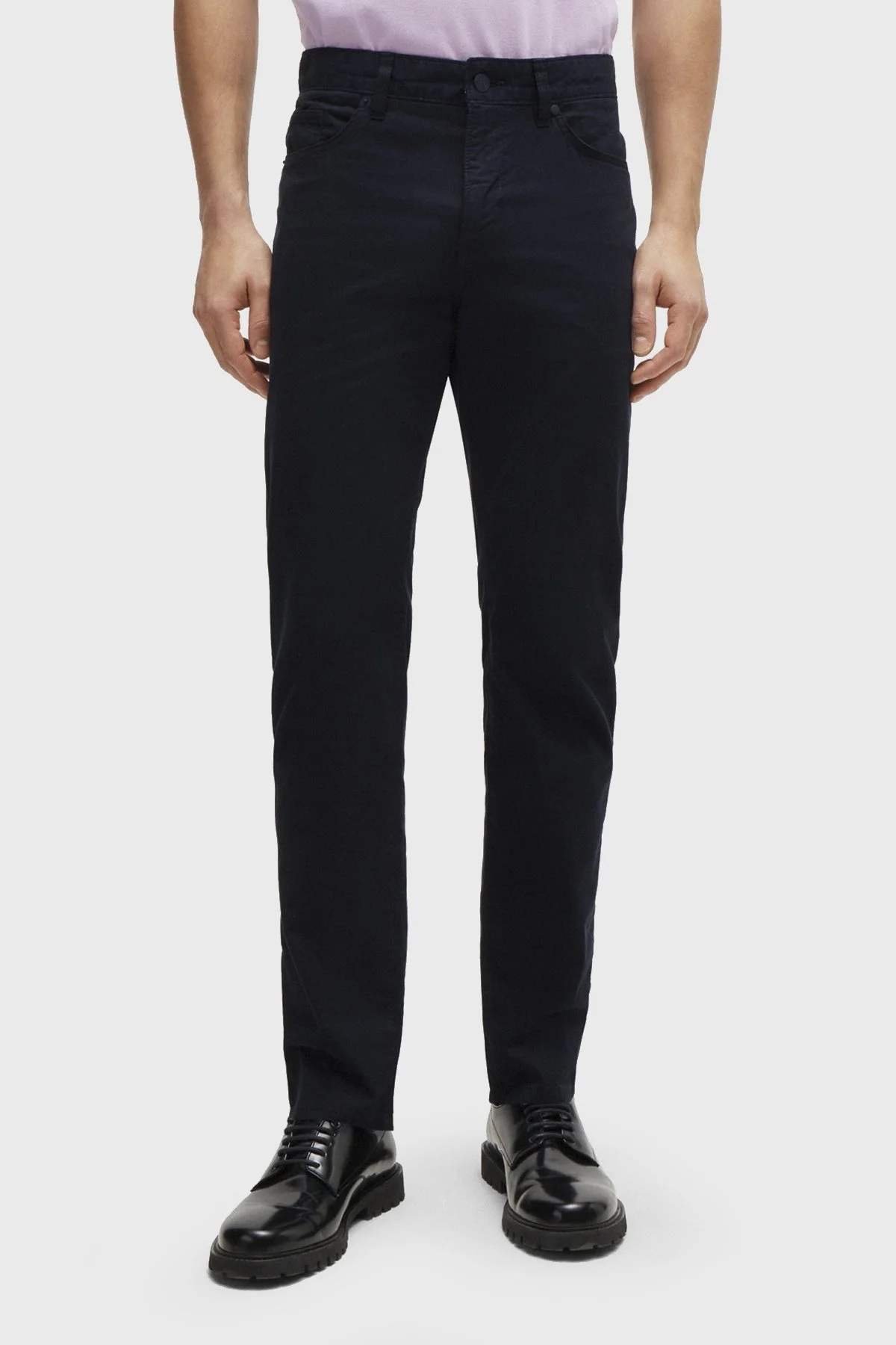 Boss Streç Pamuklu Slim Fit Jeans Erkek Kot Pantolon 50505445 404 LACİVERT - 1