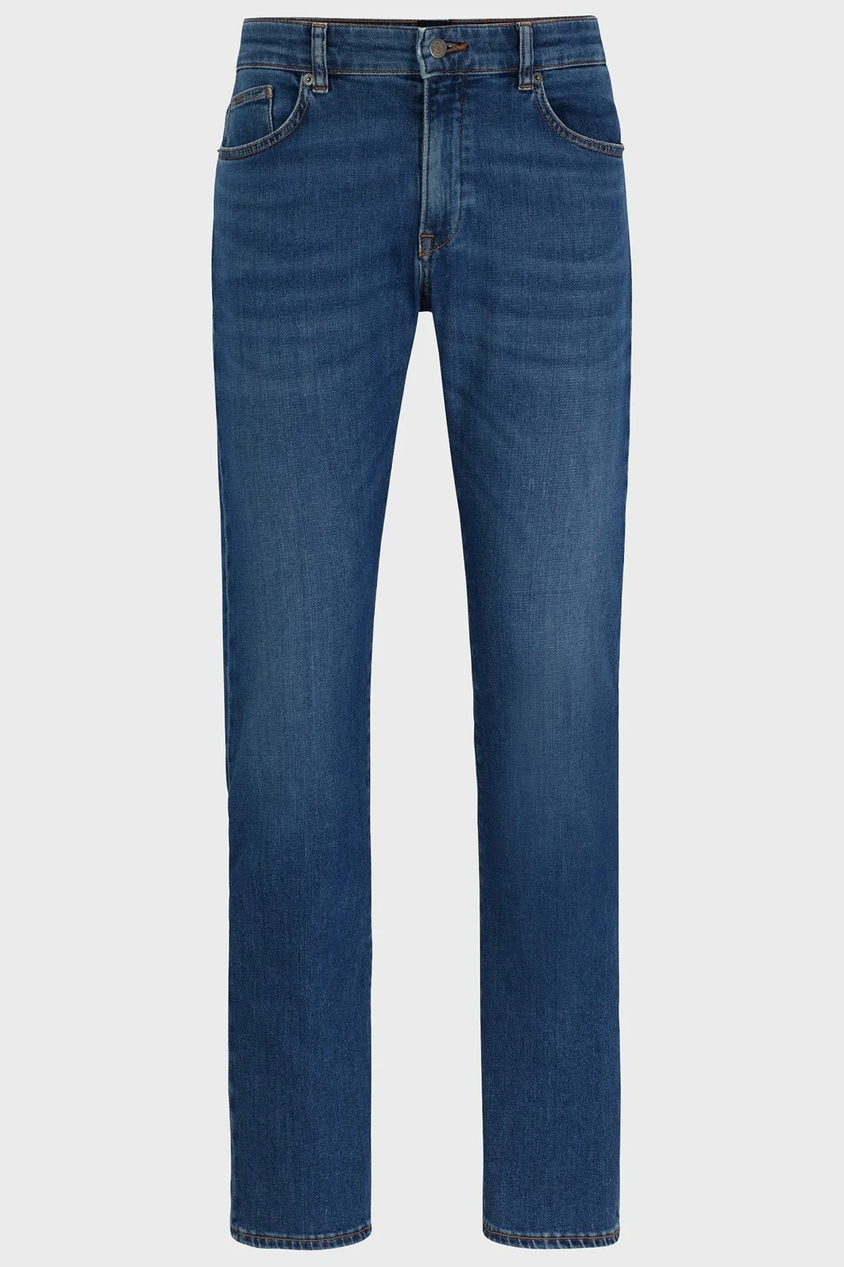 Boss Streç Pamuklu Slim Fit Jeans Erkek Kot Pantolon 50513622 437 LACİVERT - 11