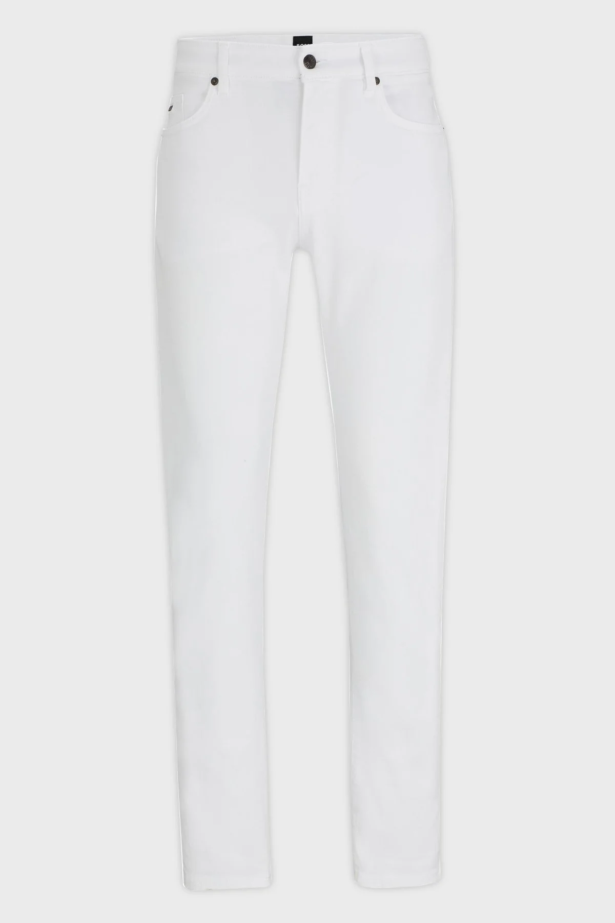 Boss Streç Pamuklu Slim Fit Jeans Erkek Kot Pantolon 50514321 100 BEYAZ - 11