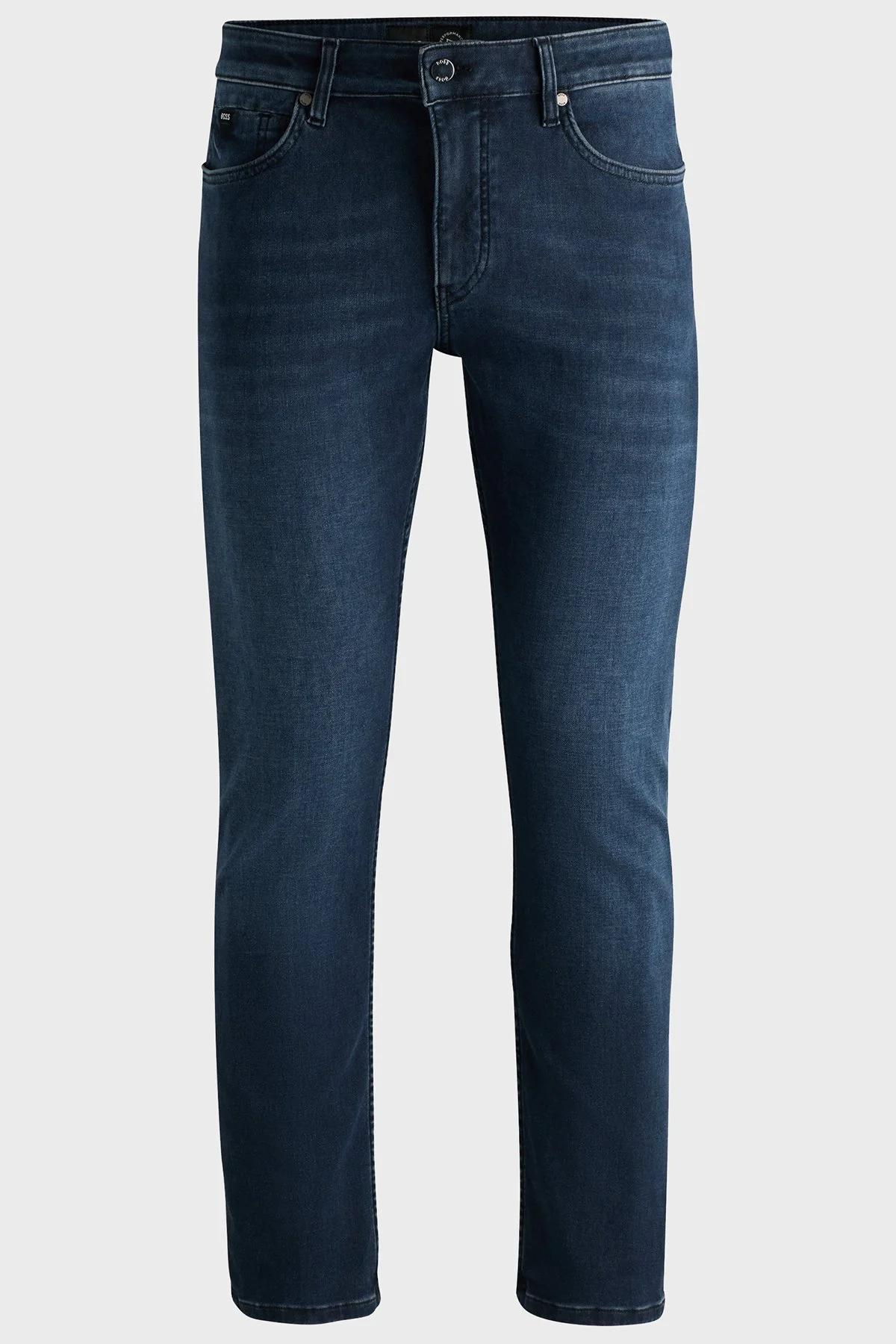 Boss Streç Pamuklu Slim Fit Jeans Erkek Kot Pantolon 50527044 411 LACİVERT - 5