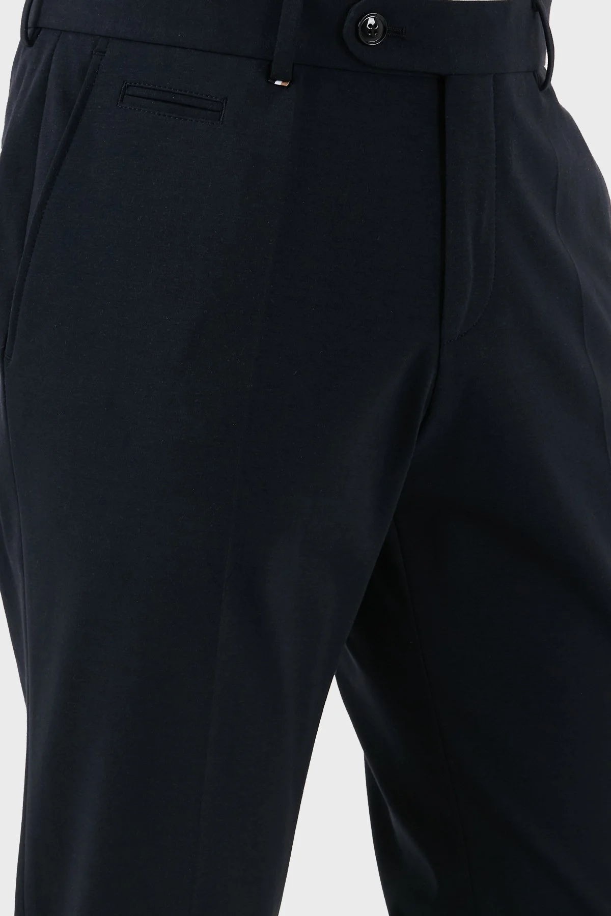 Boss Streç Pamuklu Slim Fit Normal Bel Düz Paça Erkek Pantolon 50537262 404 LACİVERT - 5