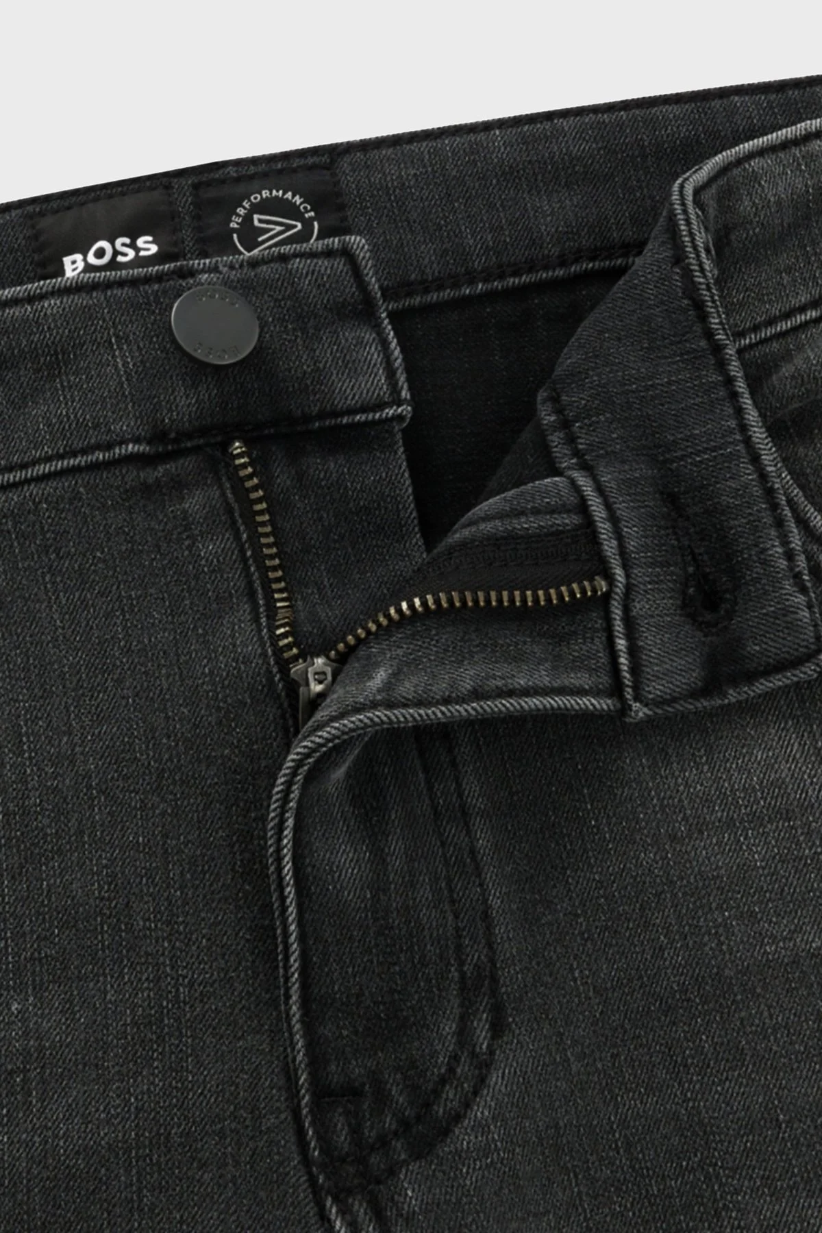 Boss Streç Pamuklu Slim Fit Normal Bel Jeans Erkek Kot Pantolon 50522501 021 SİYAH - 6