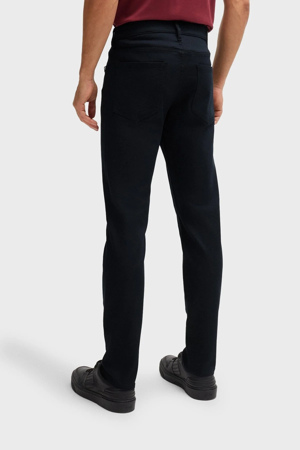 Boss Streç Regular Fit Jeans Erkek Kot Pantolon 50522516 417 LACİVERT - 3