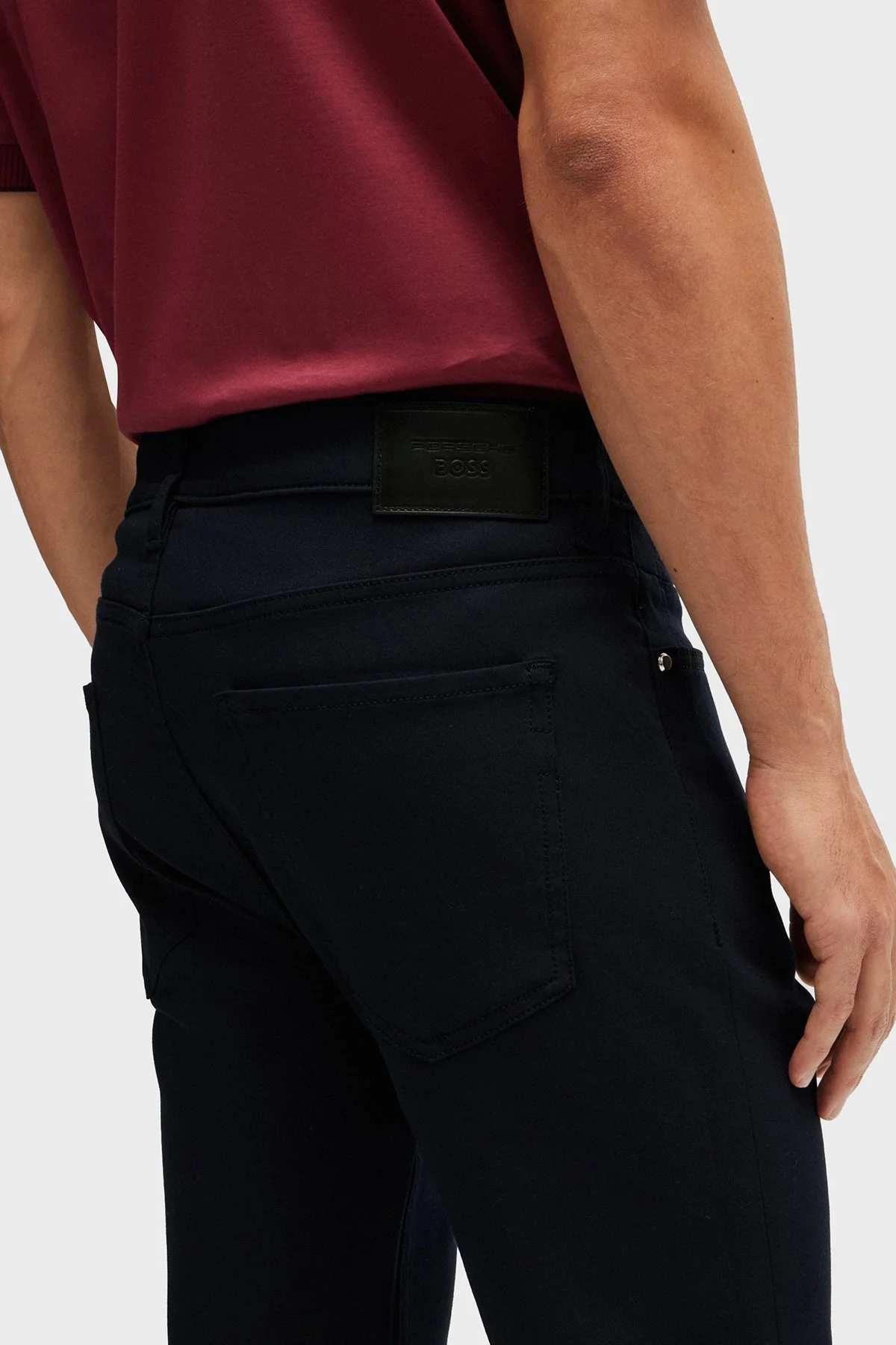 Boss Streç Regular Fit Jeans Erkek Kot Pantolon 50522516 417 LACİVERT - 4