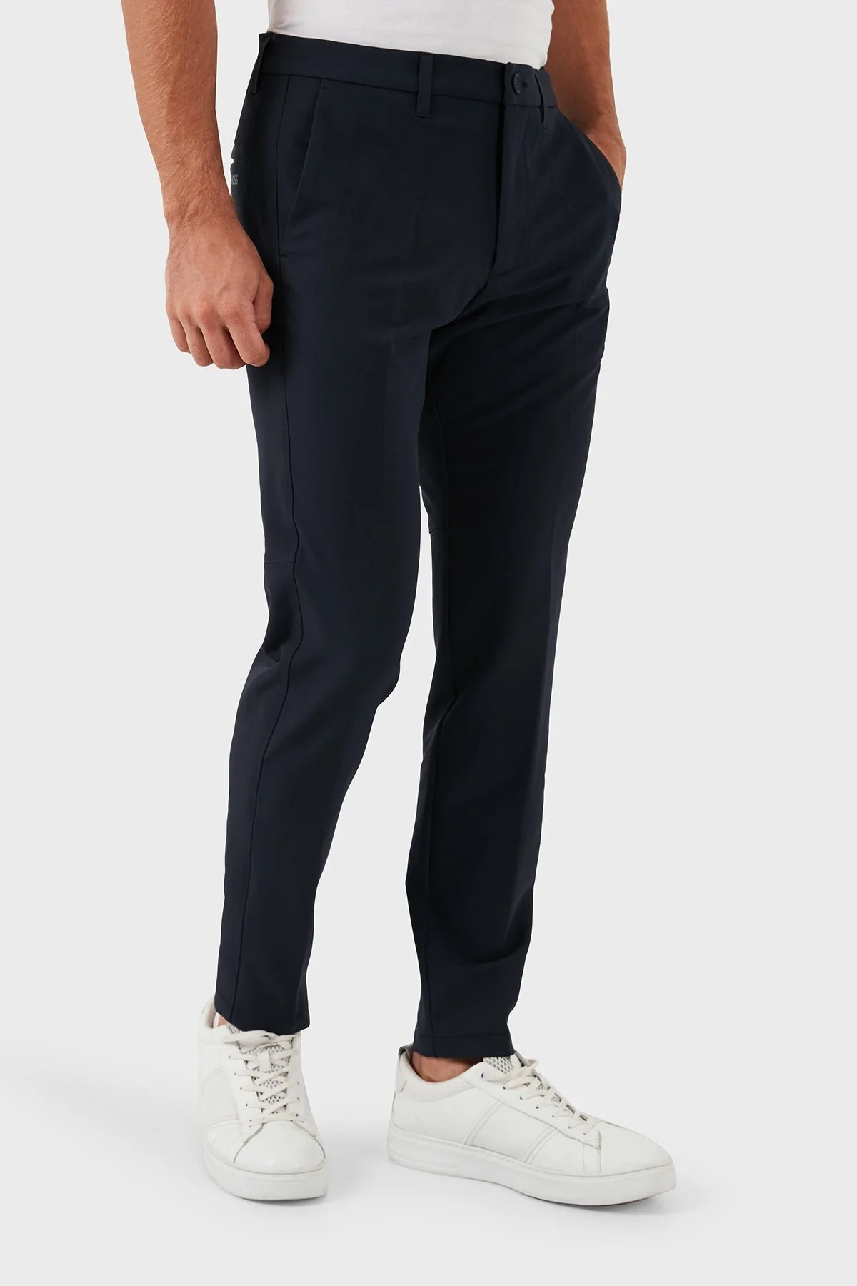 Boss Streç Slim Fit Chino Erkek Pantolon 50495497 402 LACİVERT - 3