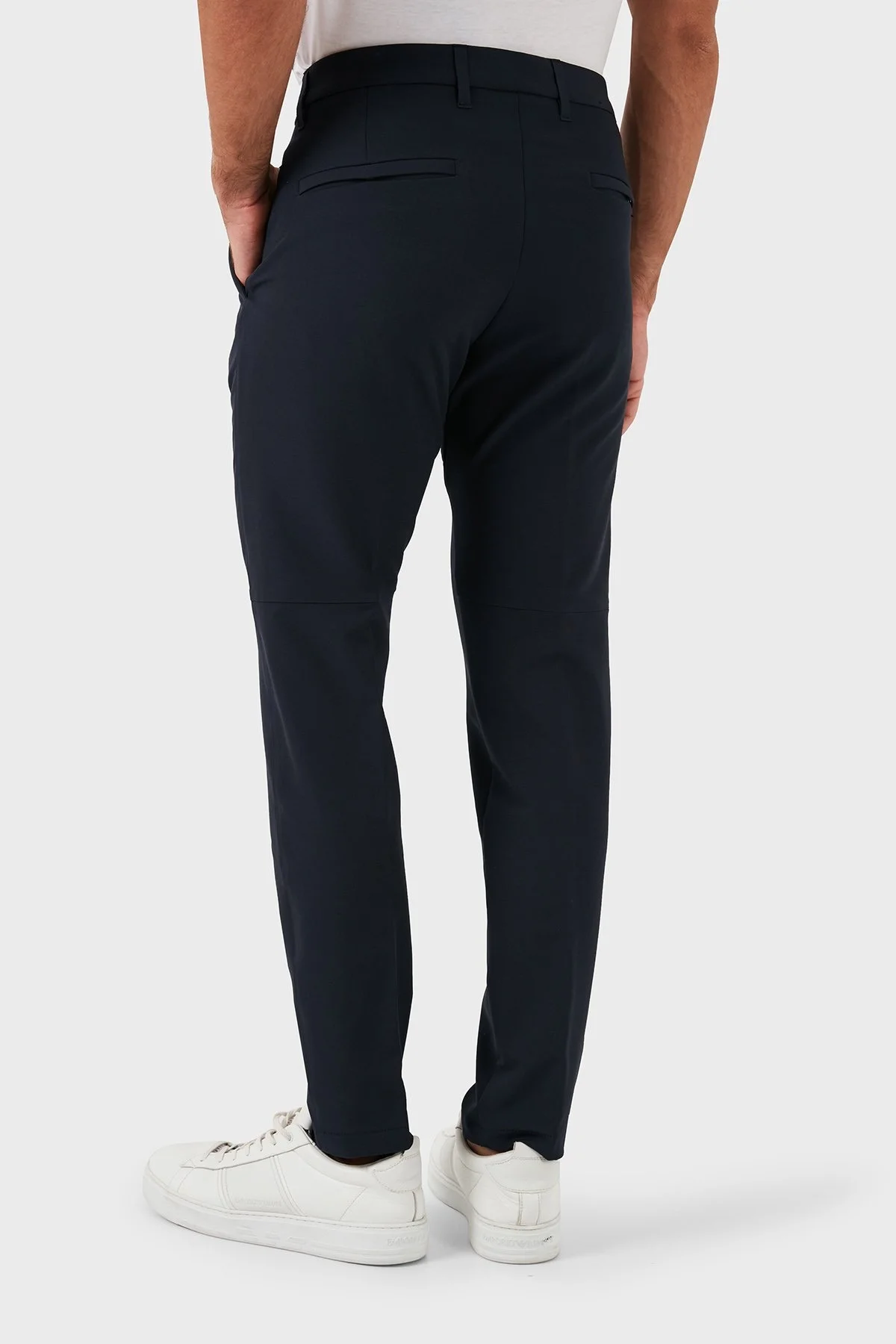 Boss Streç Slim Fit Chino Erkek Pantolon 50495497 402 LACİVERT - 6