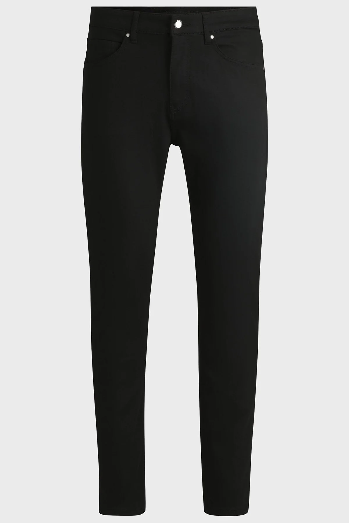 Boss Streç Slim Fit Dar Paça Jeans Erkek Kot Pantolon 50521685 003 SİYAH - 6