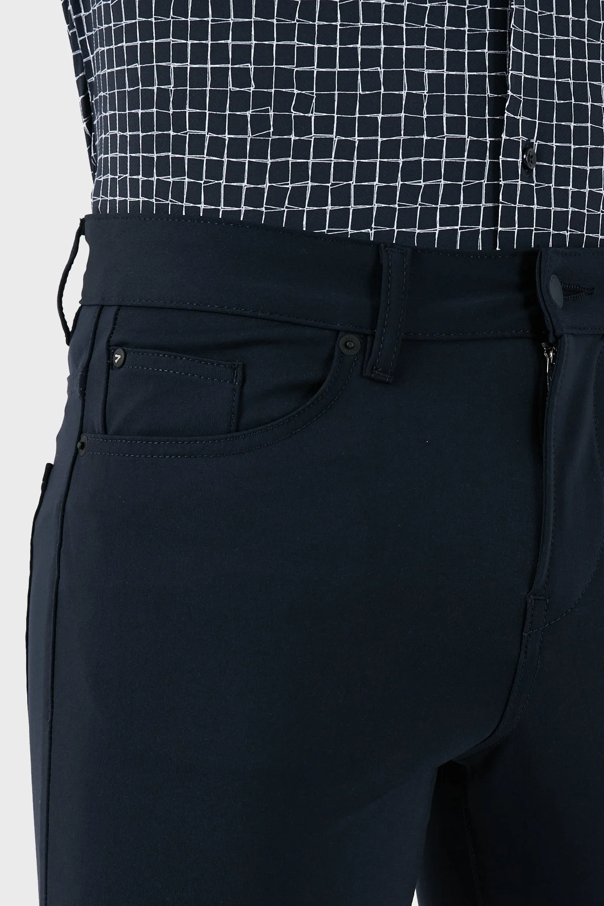 Boss Streç Slim Fit Düz Paça Erkek Pantolon 50505439 404 LACİVERT - 5
