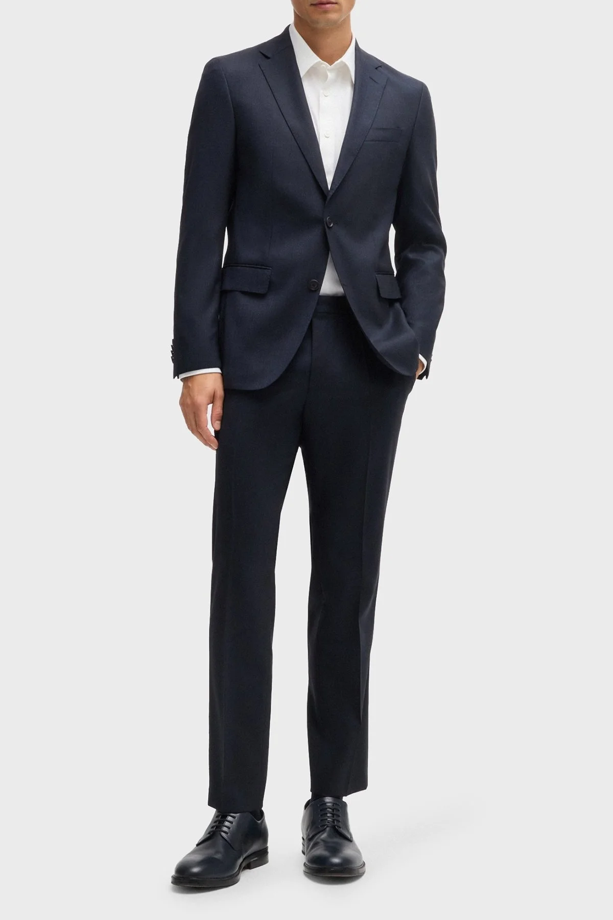 Boss Streç Slim Fit Erkek Gömlek 50520119 100 BEYAZ - 2