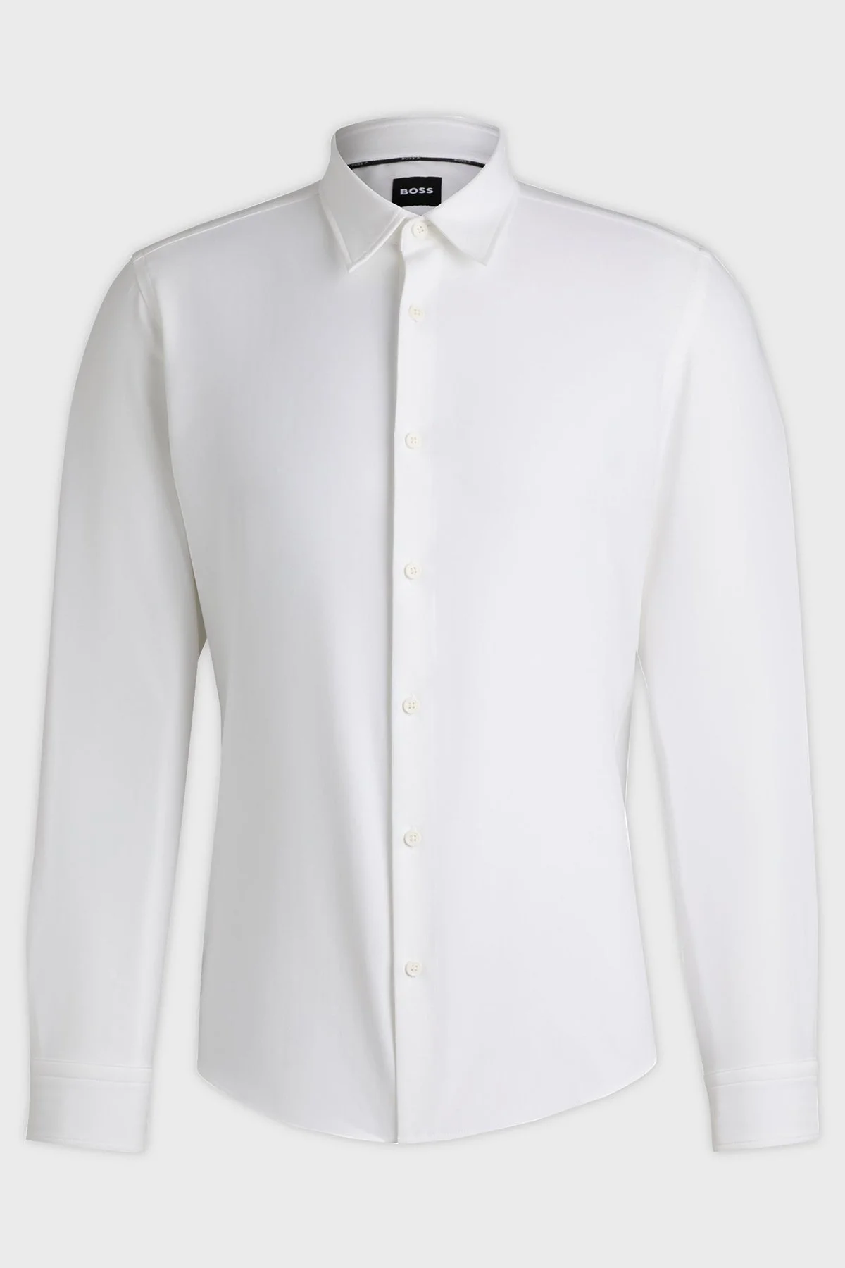 Boss Streç Slim Fit Erkek Gömlek 50520119 100 BEYAZ - 6