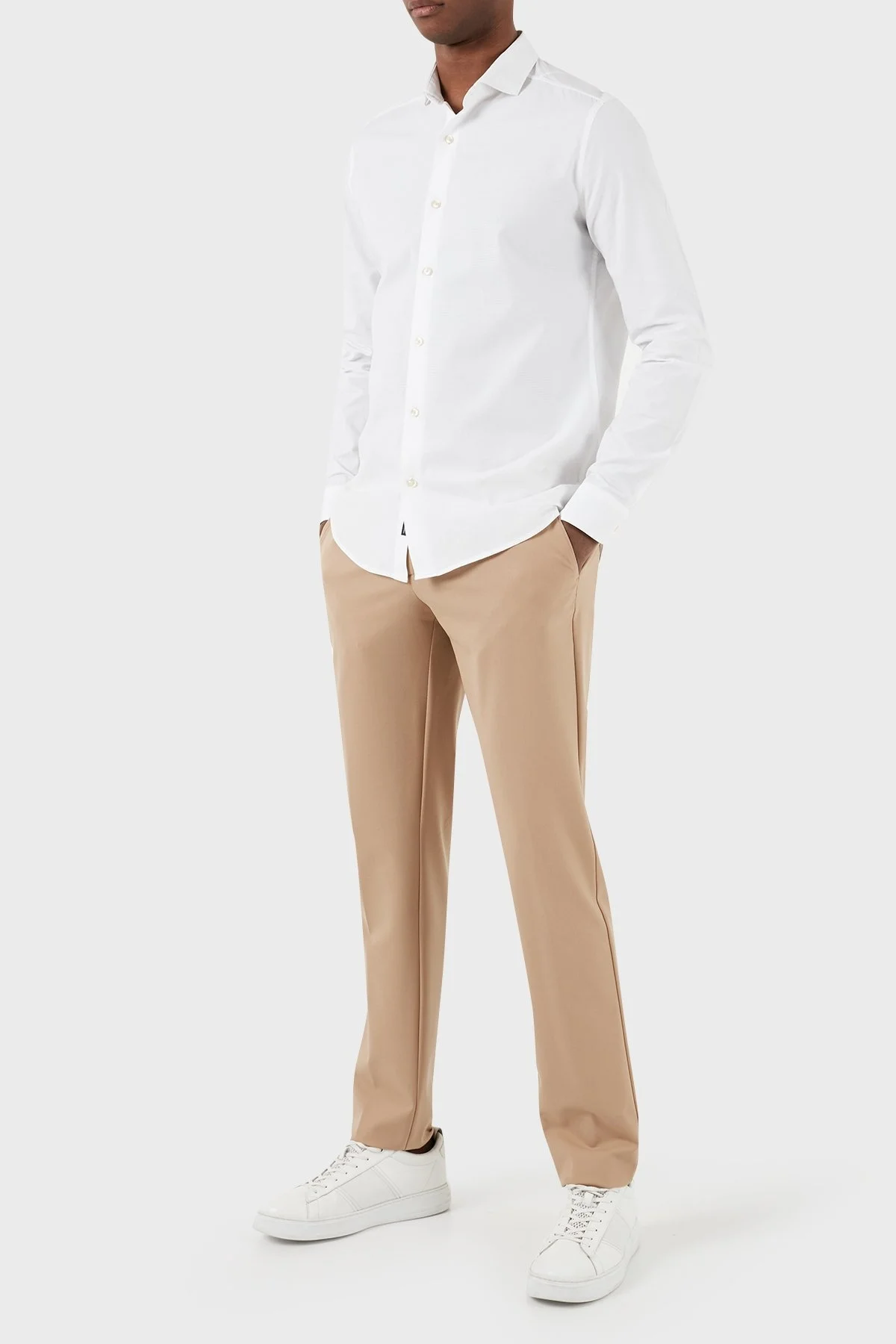 Boss Streç Slim Fit Klasik Kumaş Erkek Pantolon 50508198 260 KAHVE - 1