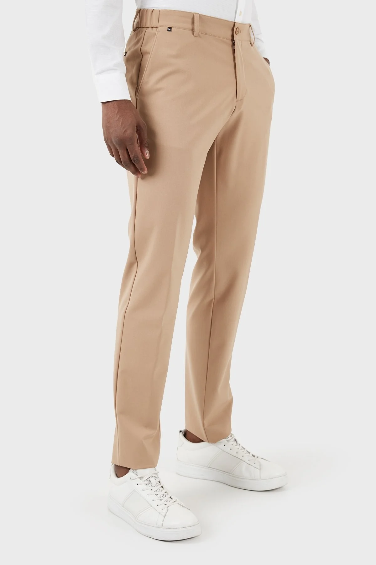 Boss Streç Slim Fit Klasik Kumaş Erkek Pantolon 50508198 260 KAHVE - 3