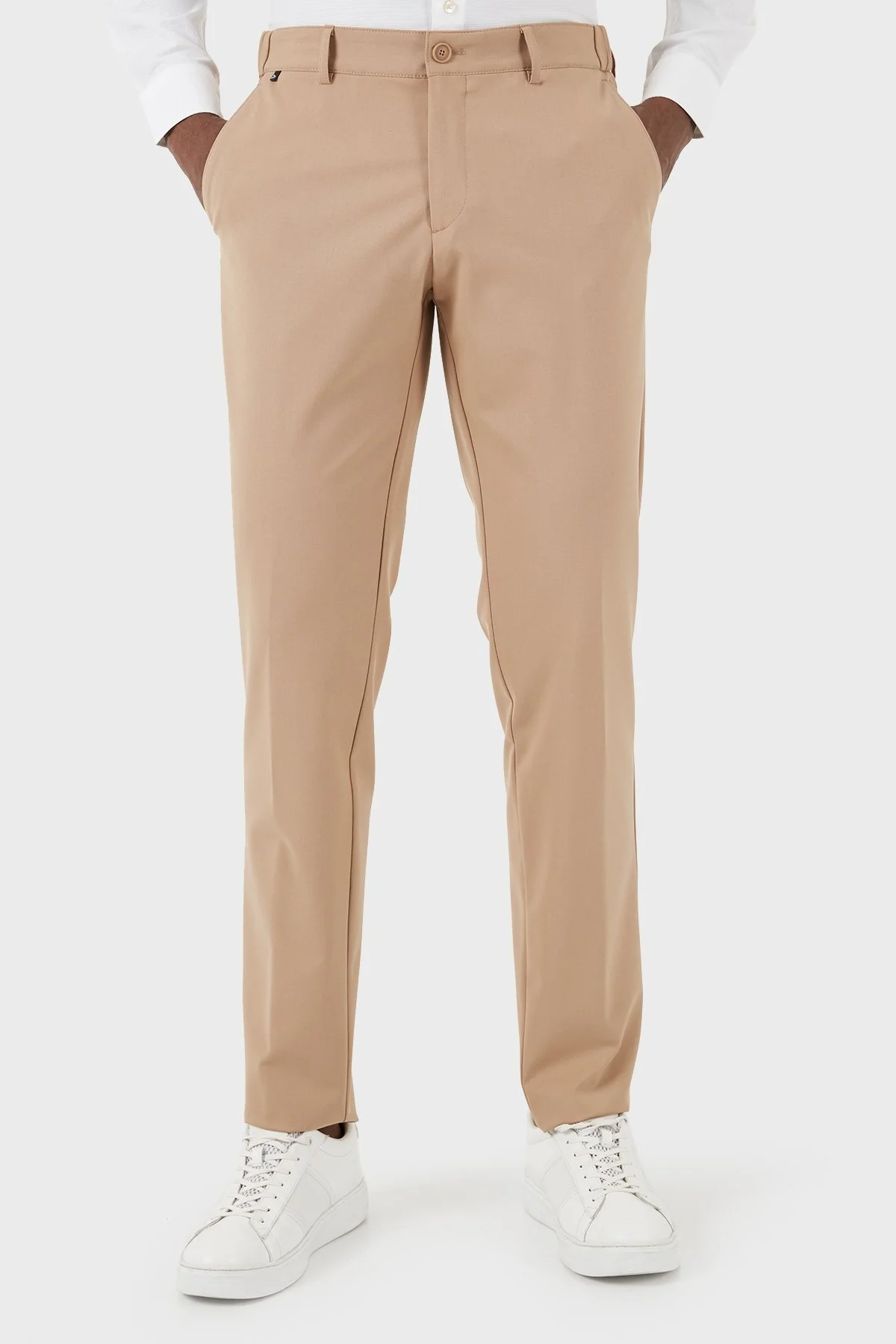 Boss Streç Slim Fit Klasik Kumaş Erkek Pantolon 50508198 260 KAHVE - 4