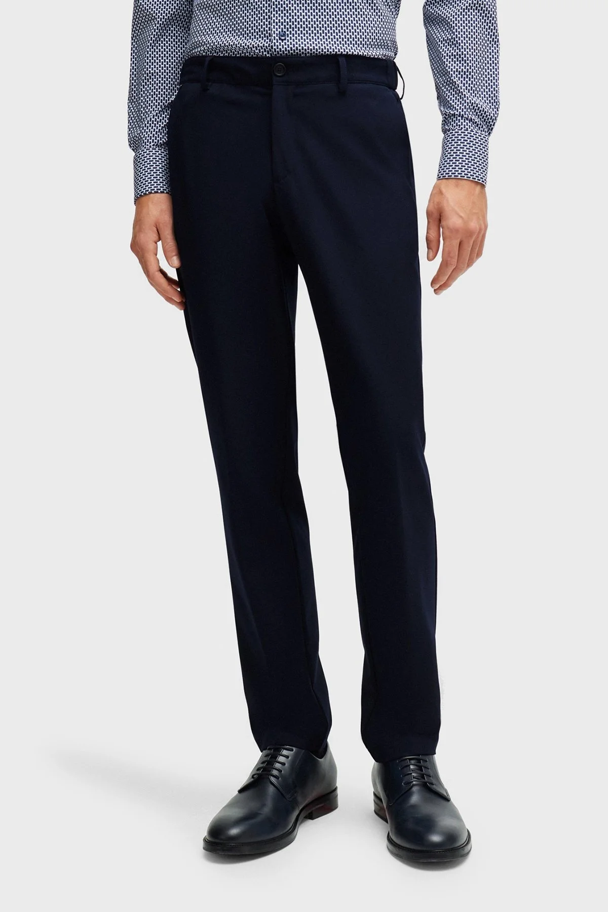 Boss Streç Slim Fit Klasik Kumaş Erkek Pantolon 50508198 404 LACİVERT - 6