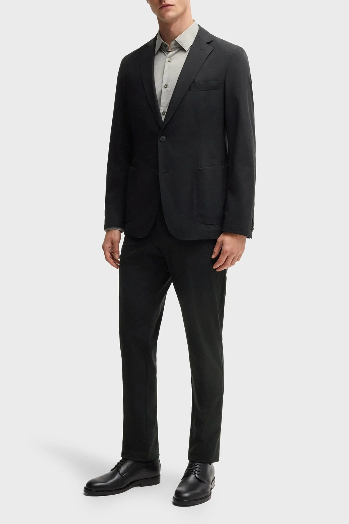 Boss Streç Slim Fit Normal Bek Düz Paça Erkek Pantolon 50502477 001 SİYAH - 1