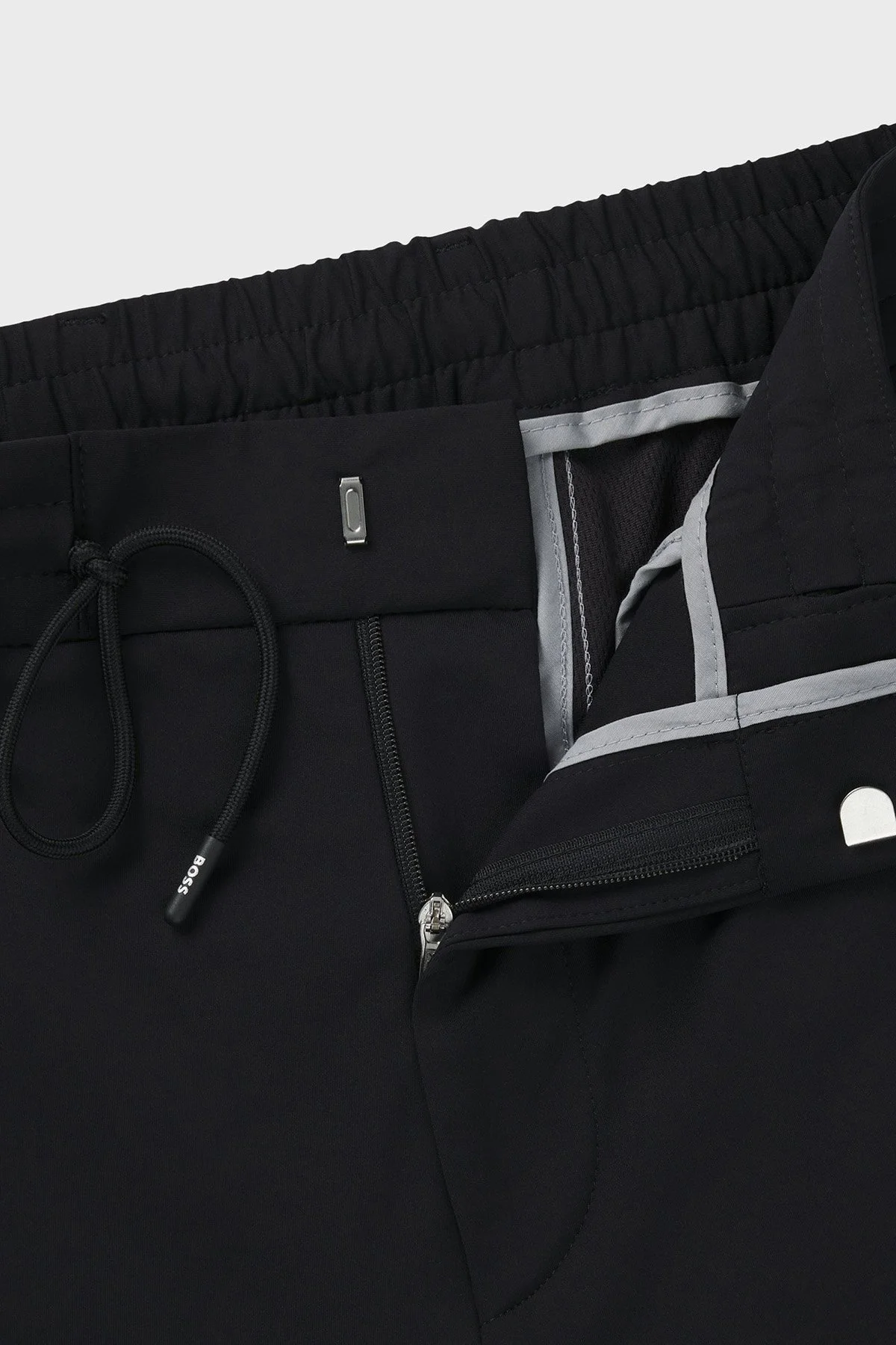 Boss Streç Slim Fit Normal Bek Düz Paça Erkek Pantolon 50502477 001 SİYAH - 4