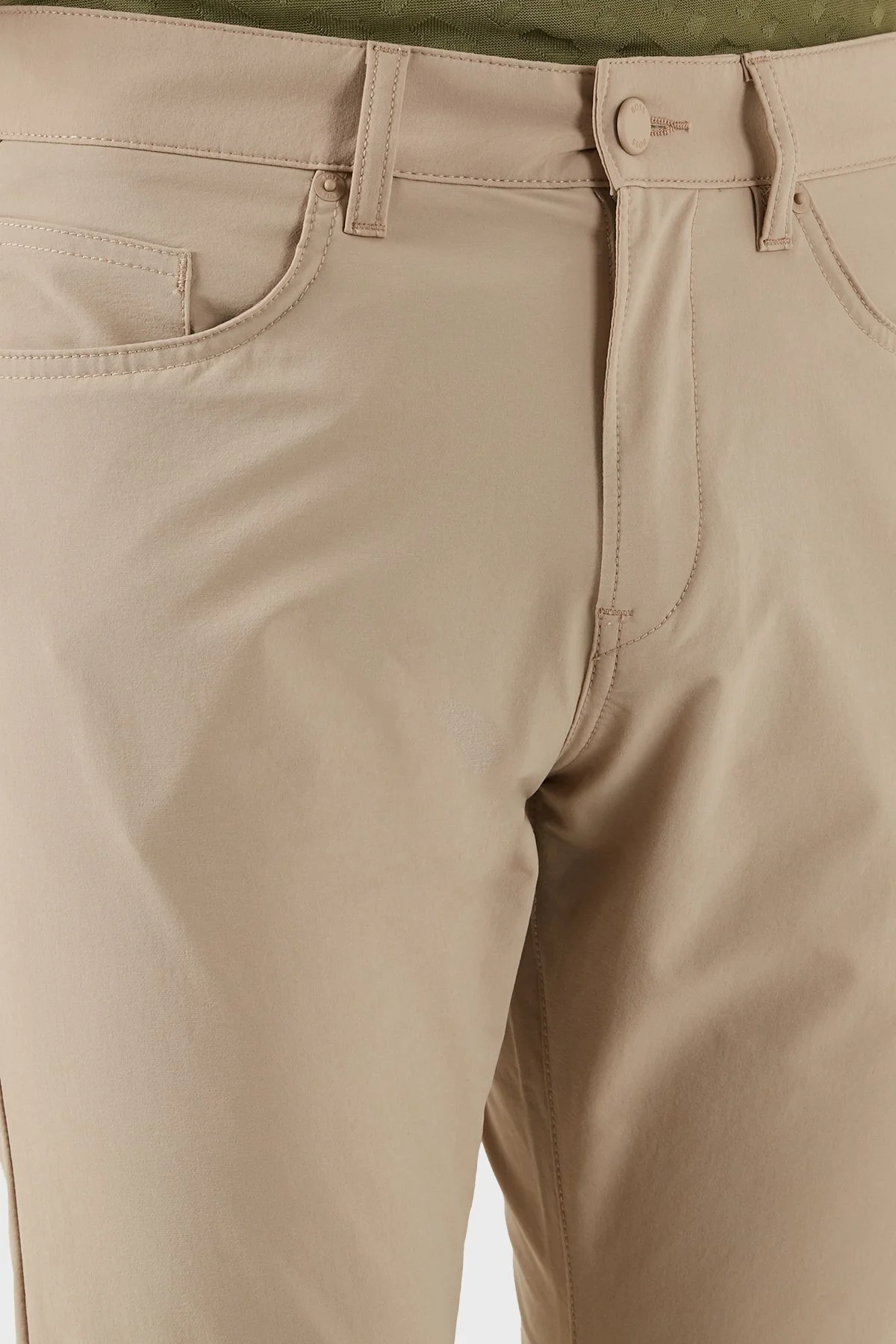 Boss Streç Slim Fit Normal Bel Düz Paça Erkek Pantolon 50530863 275 BEJ - 4