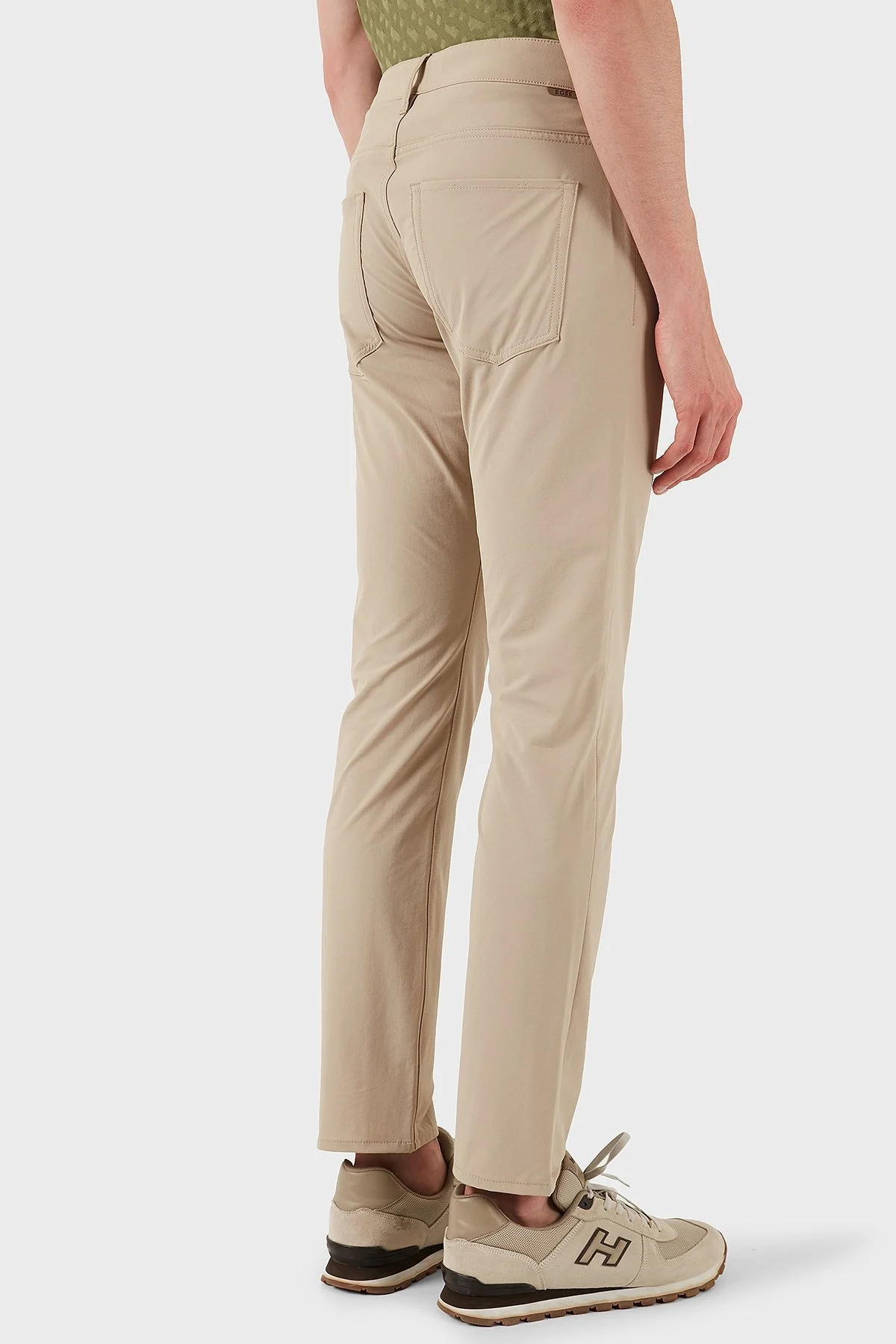 Boss Streç Slim Fit Normal Bel Düz Paça Erkek Pantolon 50530863 275 BEJ - 5