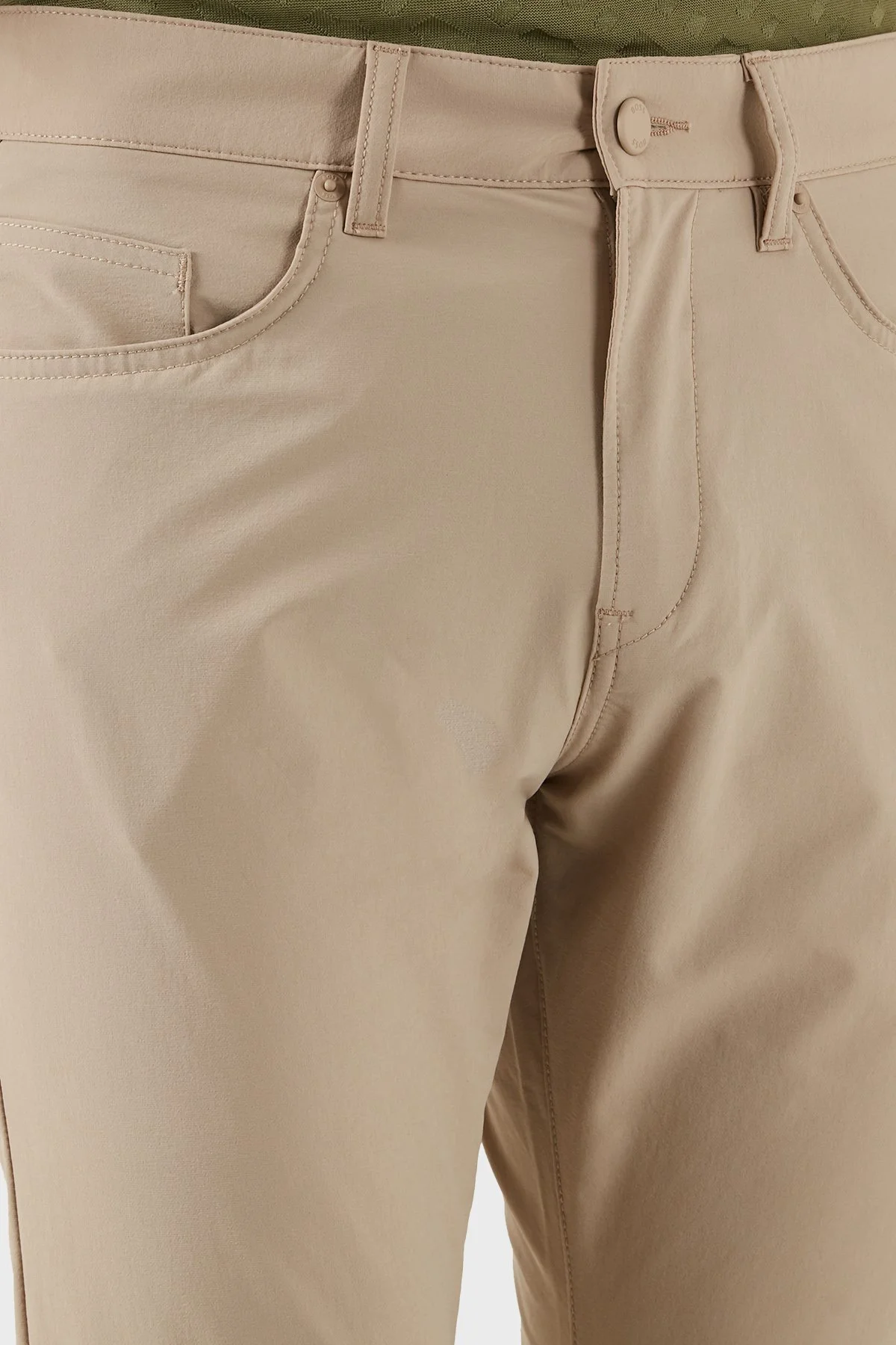 Boss Streç Slim Fit Normal Bel Düz Paça Erkek Pantolon 50530863 275 BEJ - 4