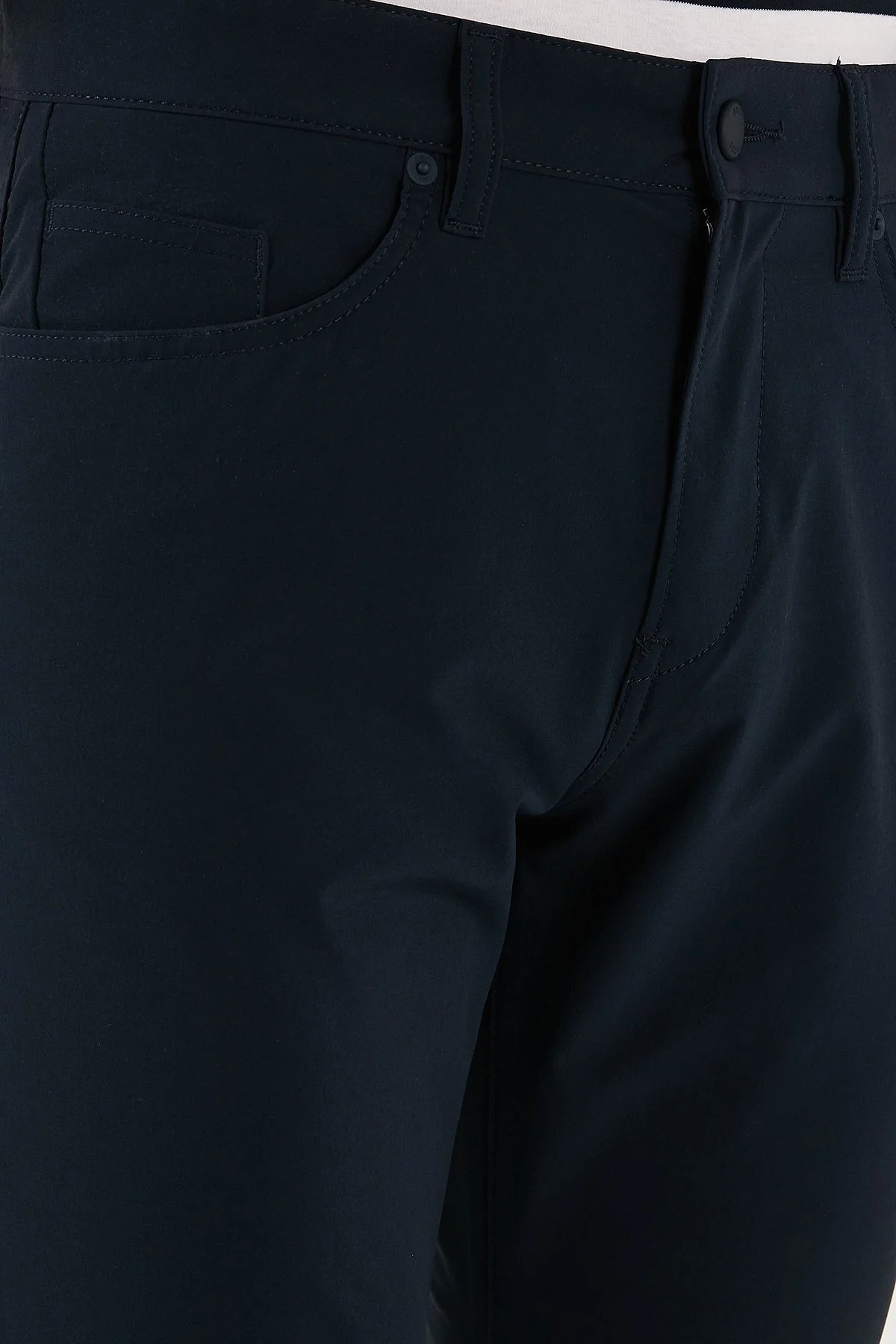 Boss Streç Slim Fit Normal Bel Düz Paça Erkek Pantolon 50530863 404 LACİVERT - 4