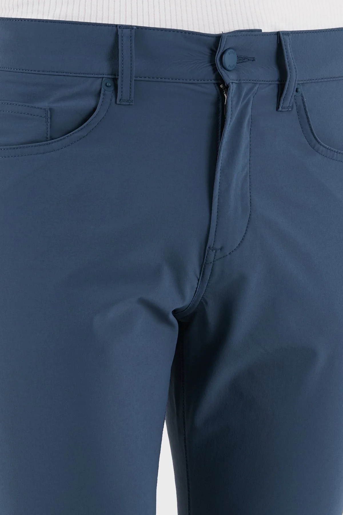 Boss Streç Slim Fit Normal Bel Düz Paça Erkek Pantolon 50530863 425 LACİVERT - 5