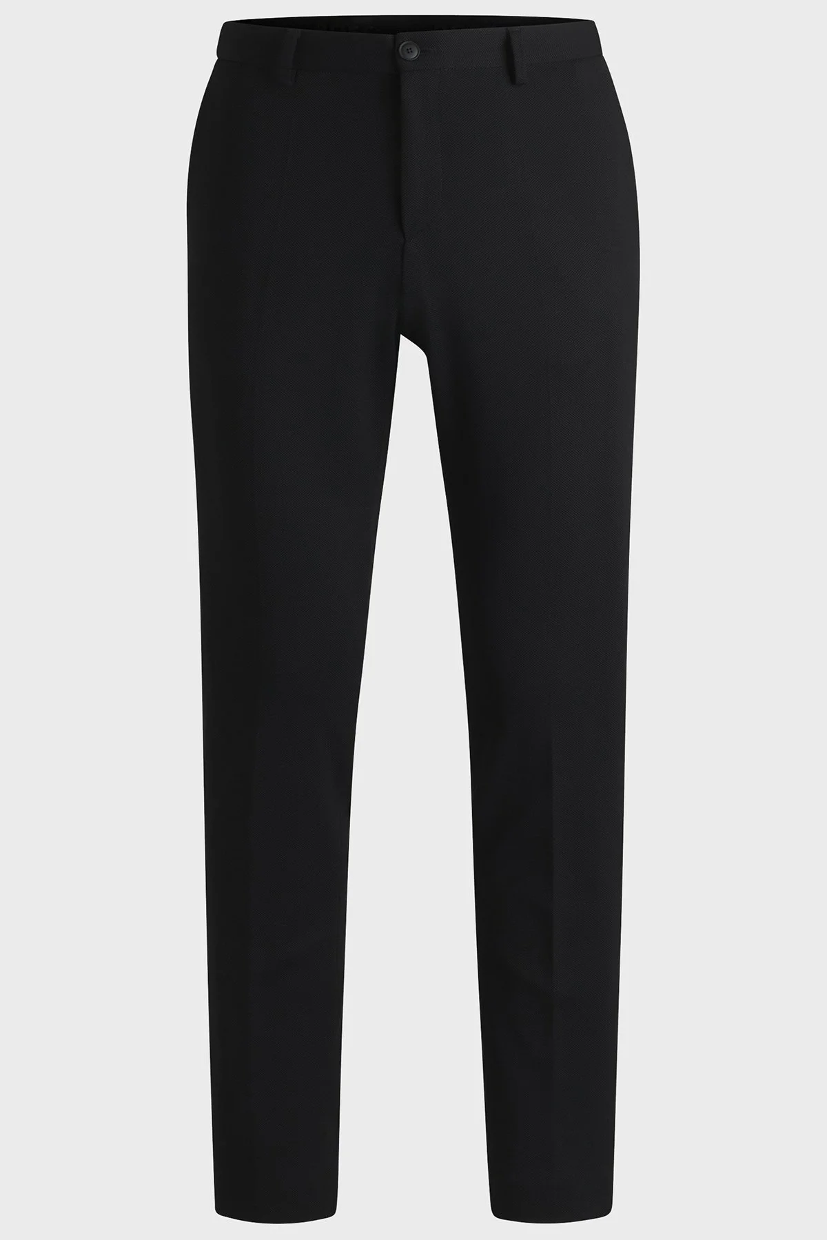 Boss Streç Slim Fit Normal Bel Düz Paça Kumaş Erkek Pantolon 50535084 001 SİYAH - 6